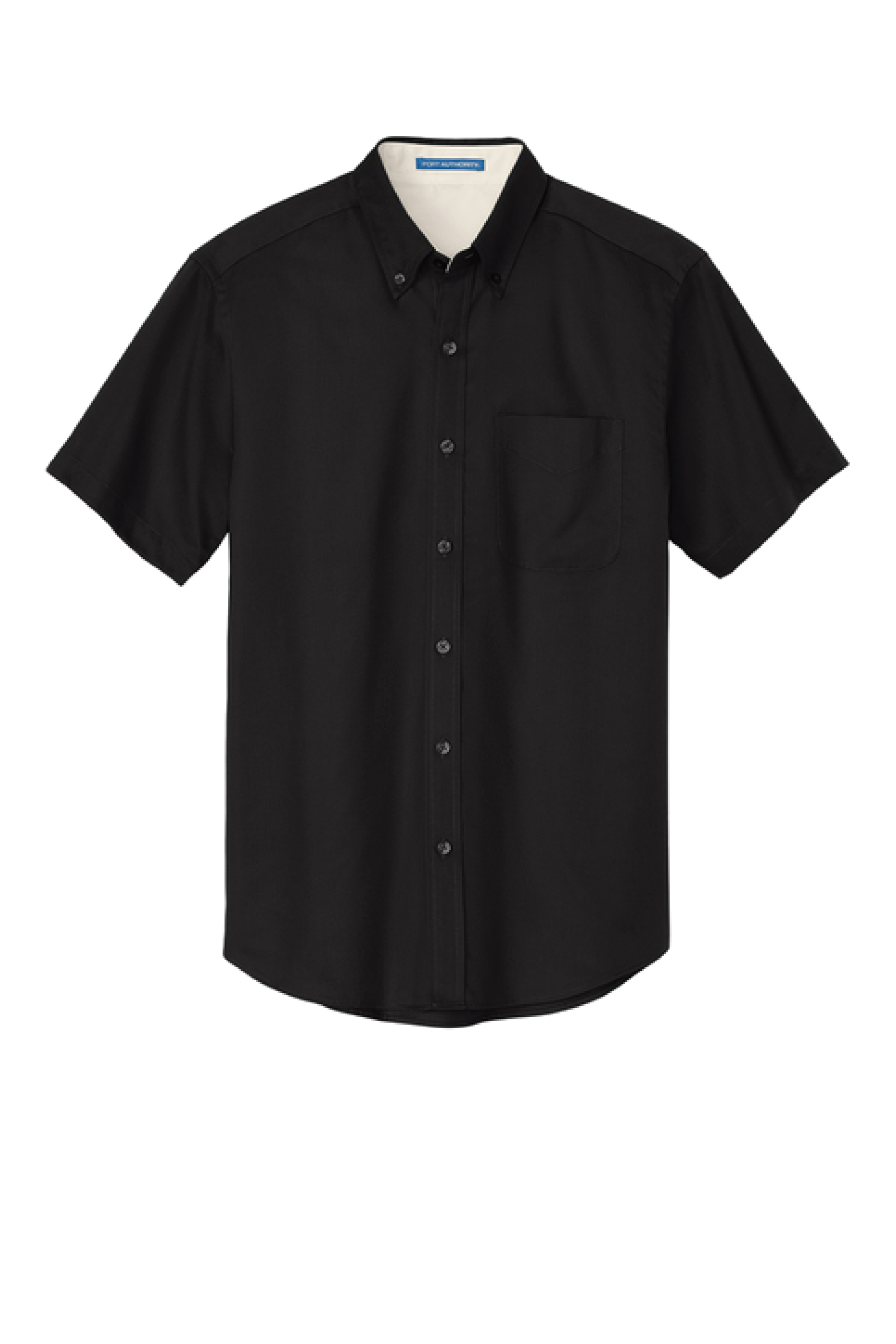 Button Up Mens Black.png