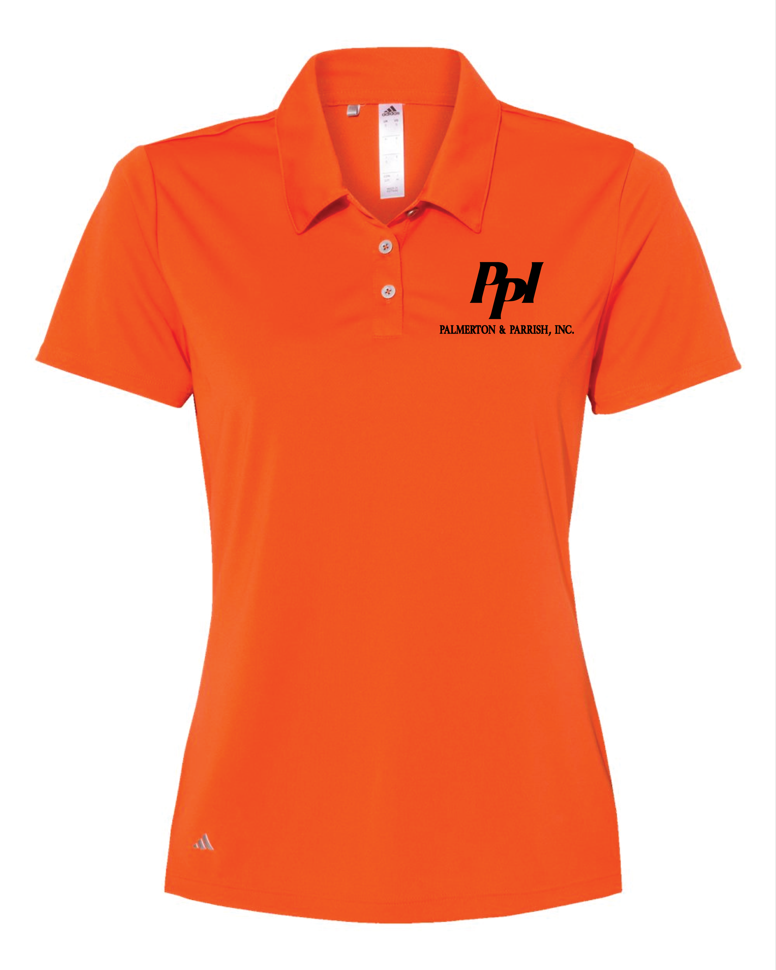 Adidas Women's Polo- A231- Orange.png