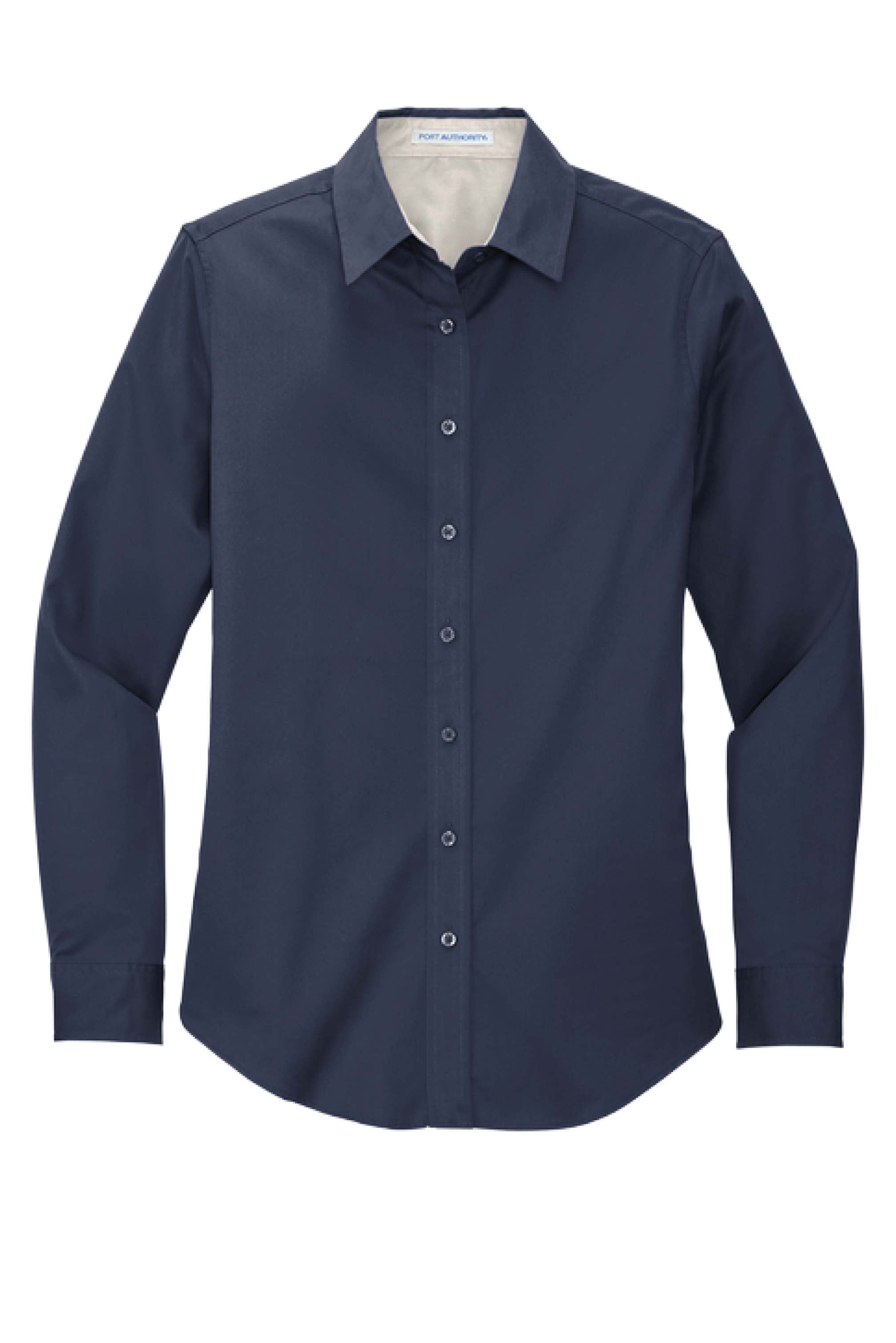 Button Up Womens Navy.png