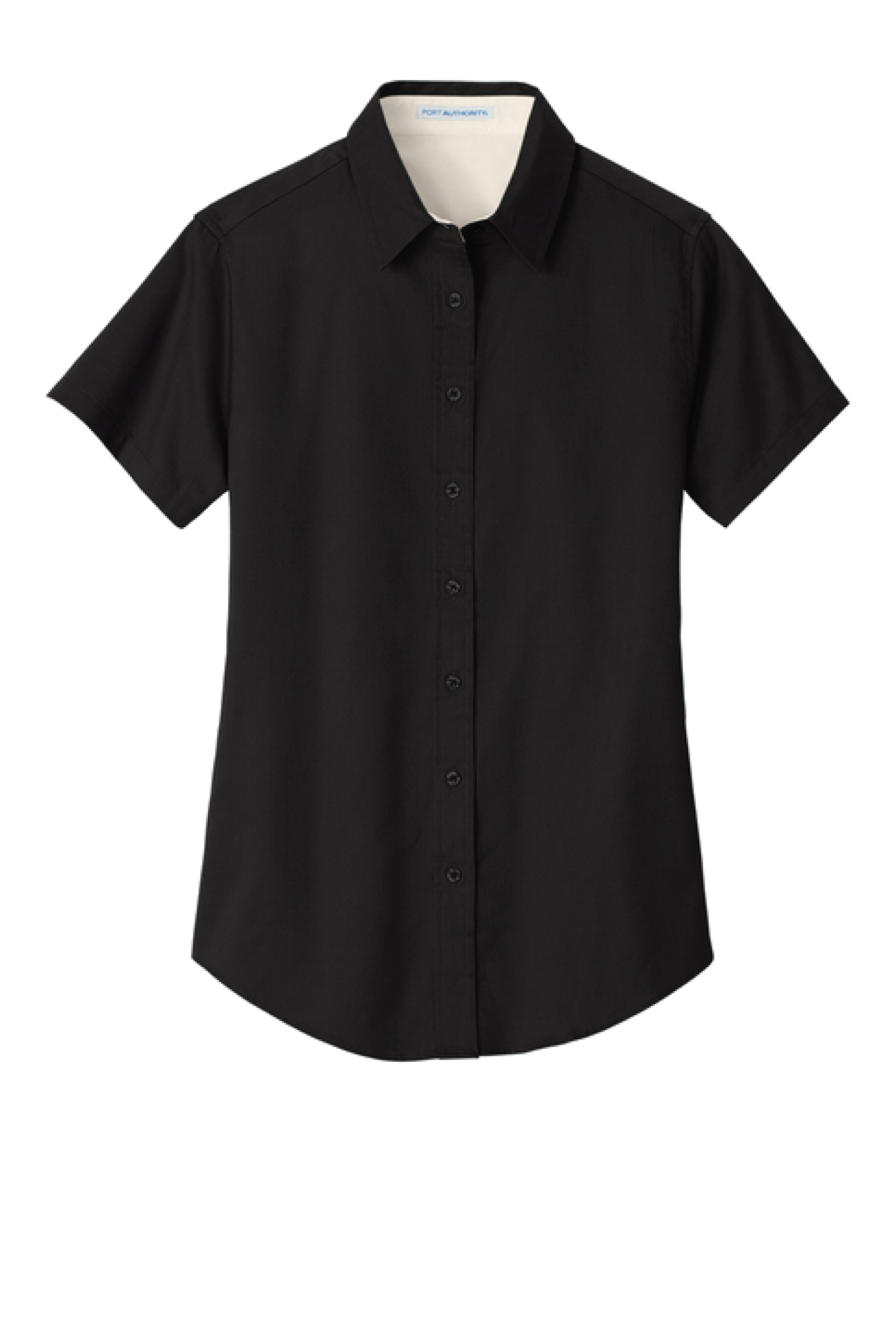 Button Up Womens Black.png