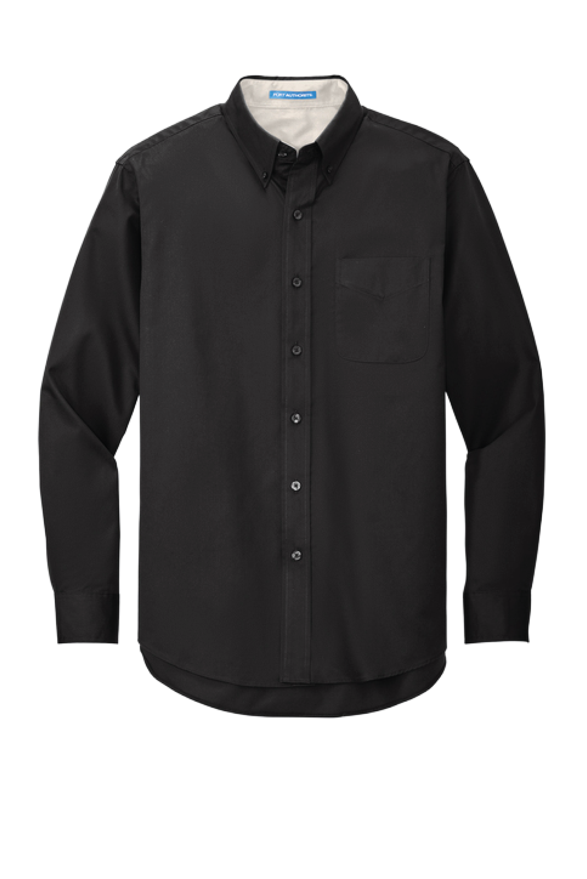 Button Up Mens Black.png