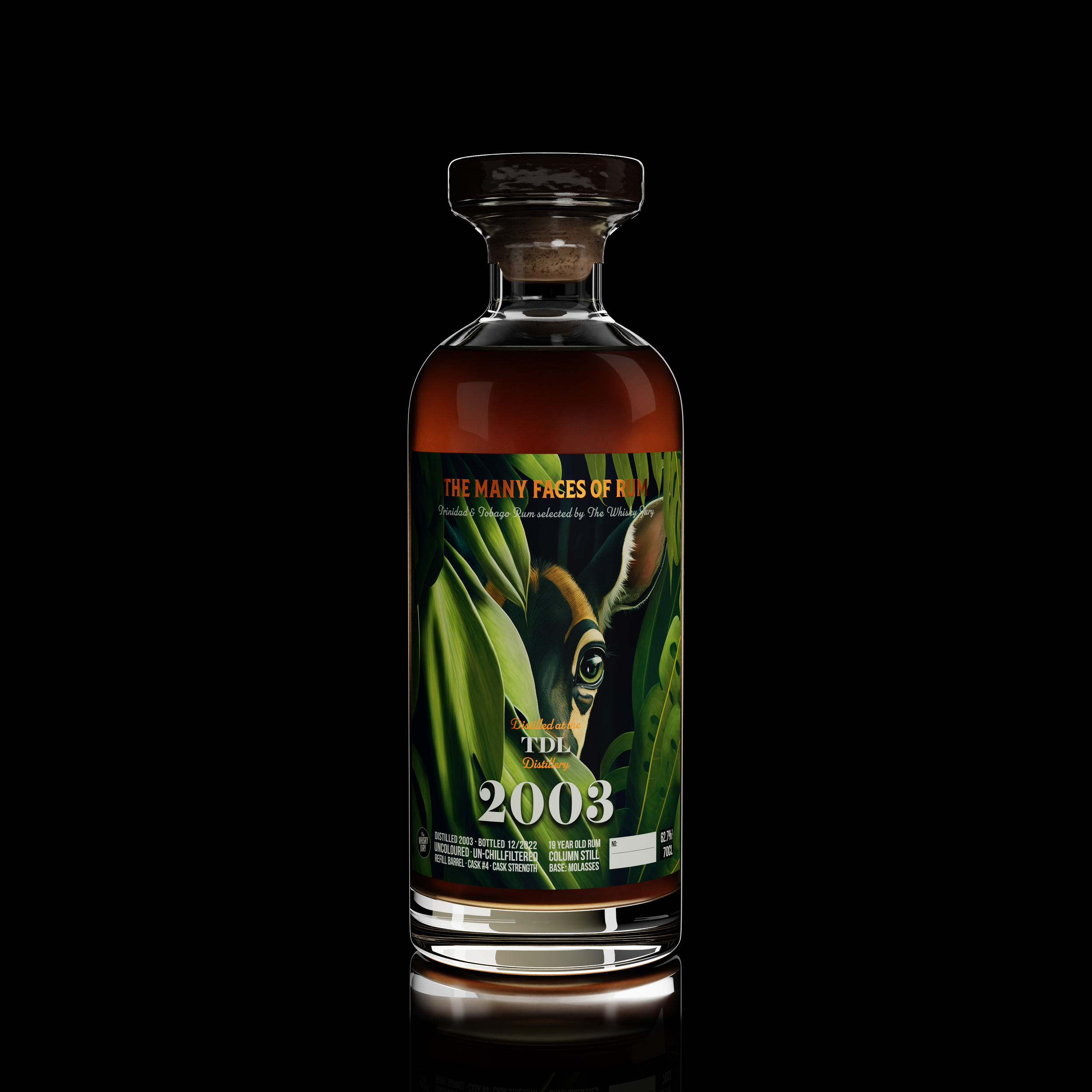 RUM vol. 12 2021 (単号). 干支ボトル「YAMAZAKURA JAPANESE SINGLE CASK WHISKY 安積 巳ラベル