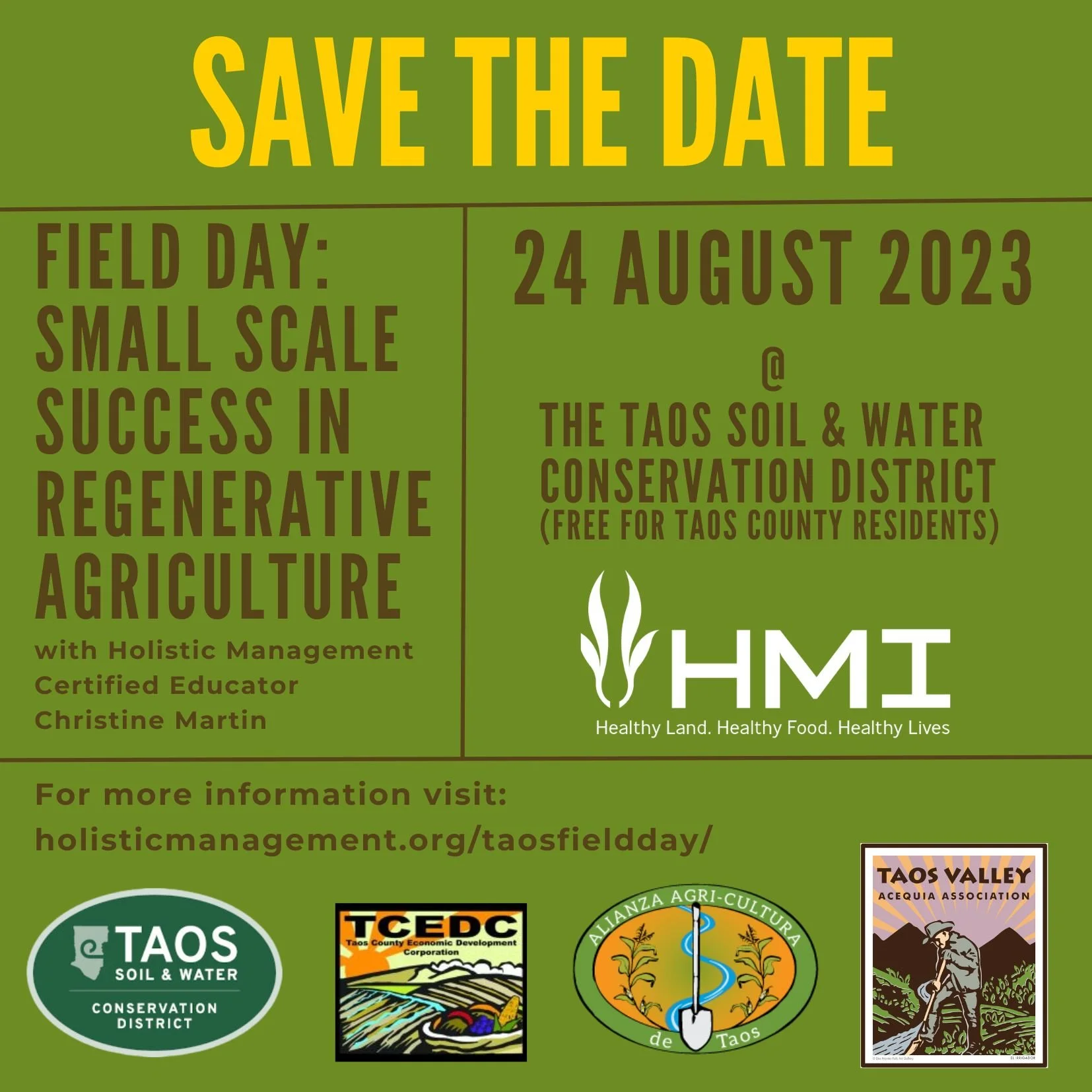 One Day Training on small-scale regenerative agricultural systems with Holistic Management International 