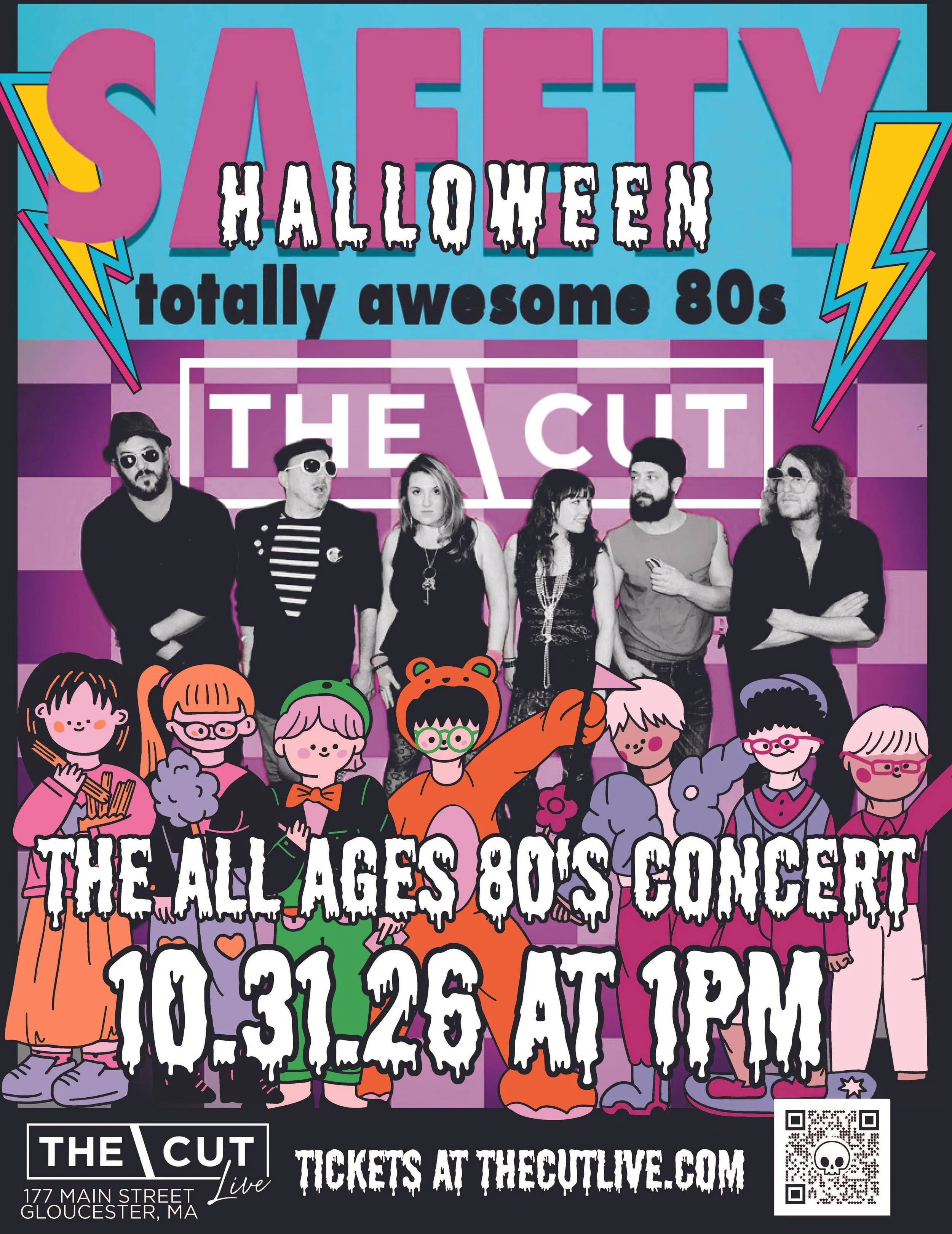 Raffle Ticket – ’80s Halloween Party