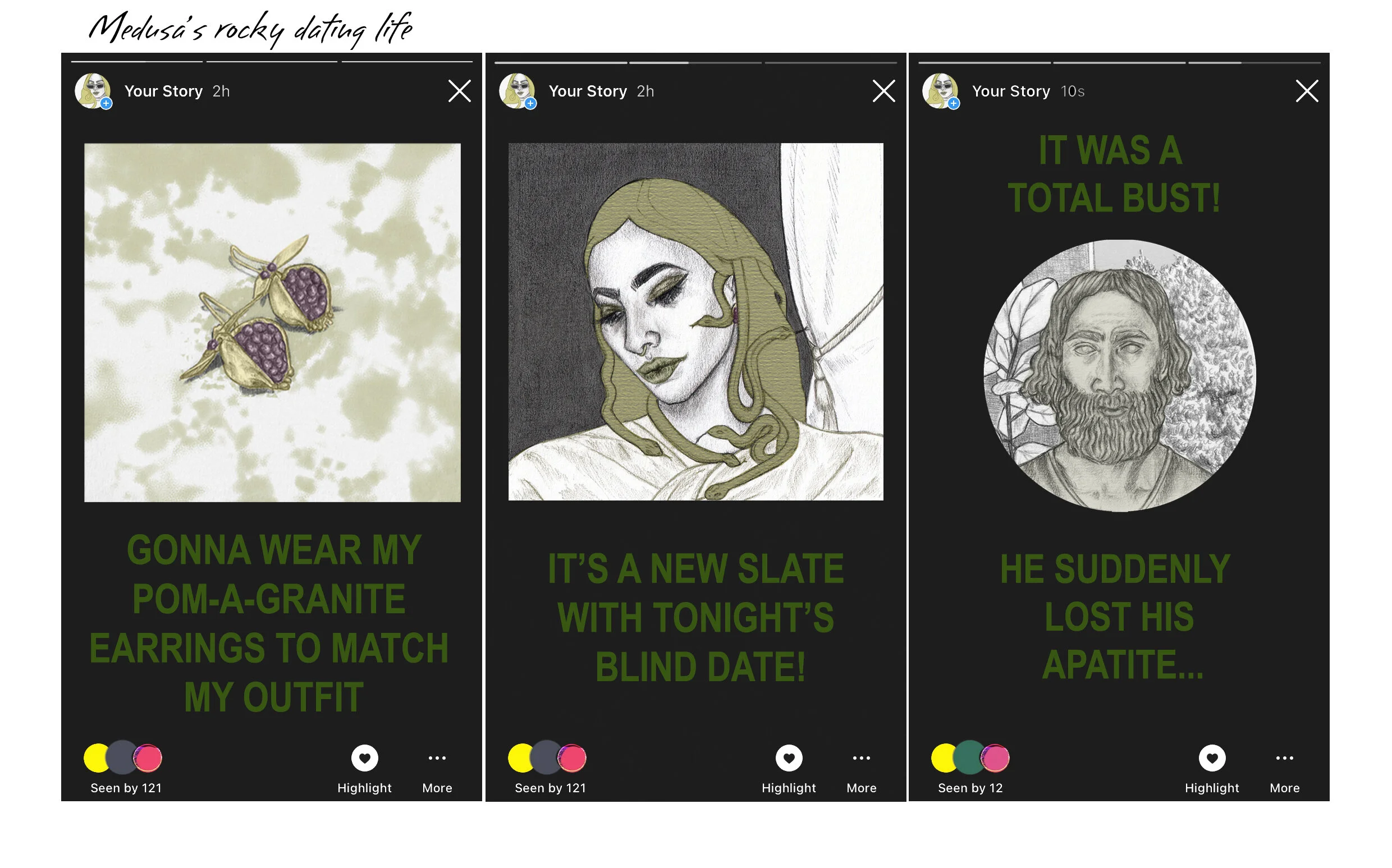  Medusa's Rocky Dating Life