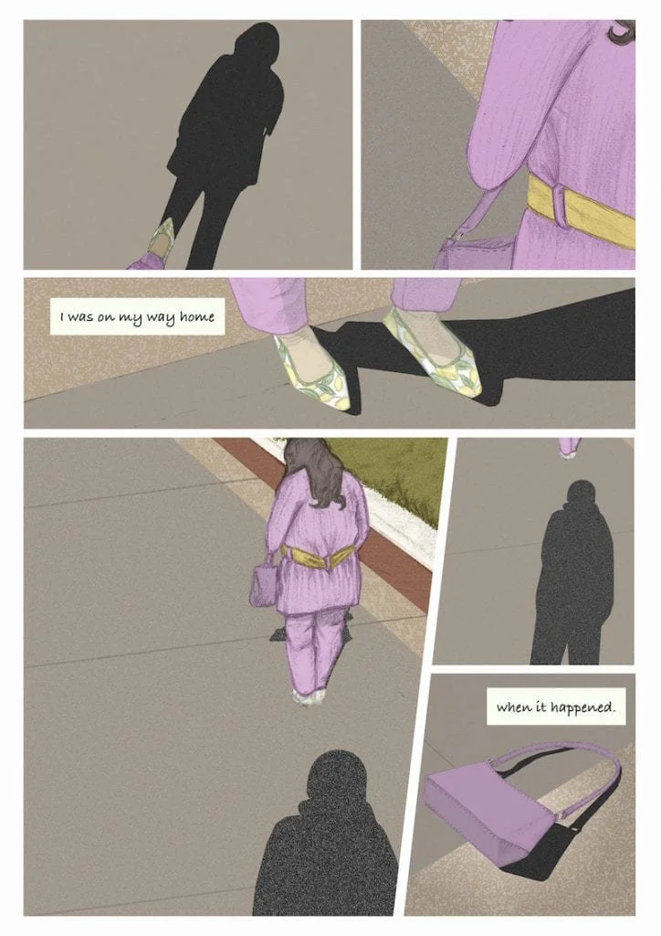 I was on my way home