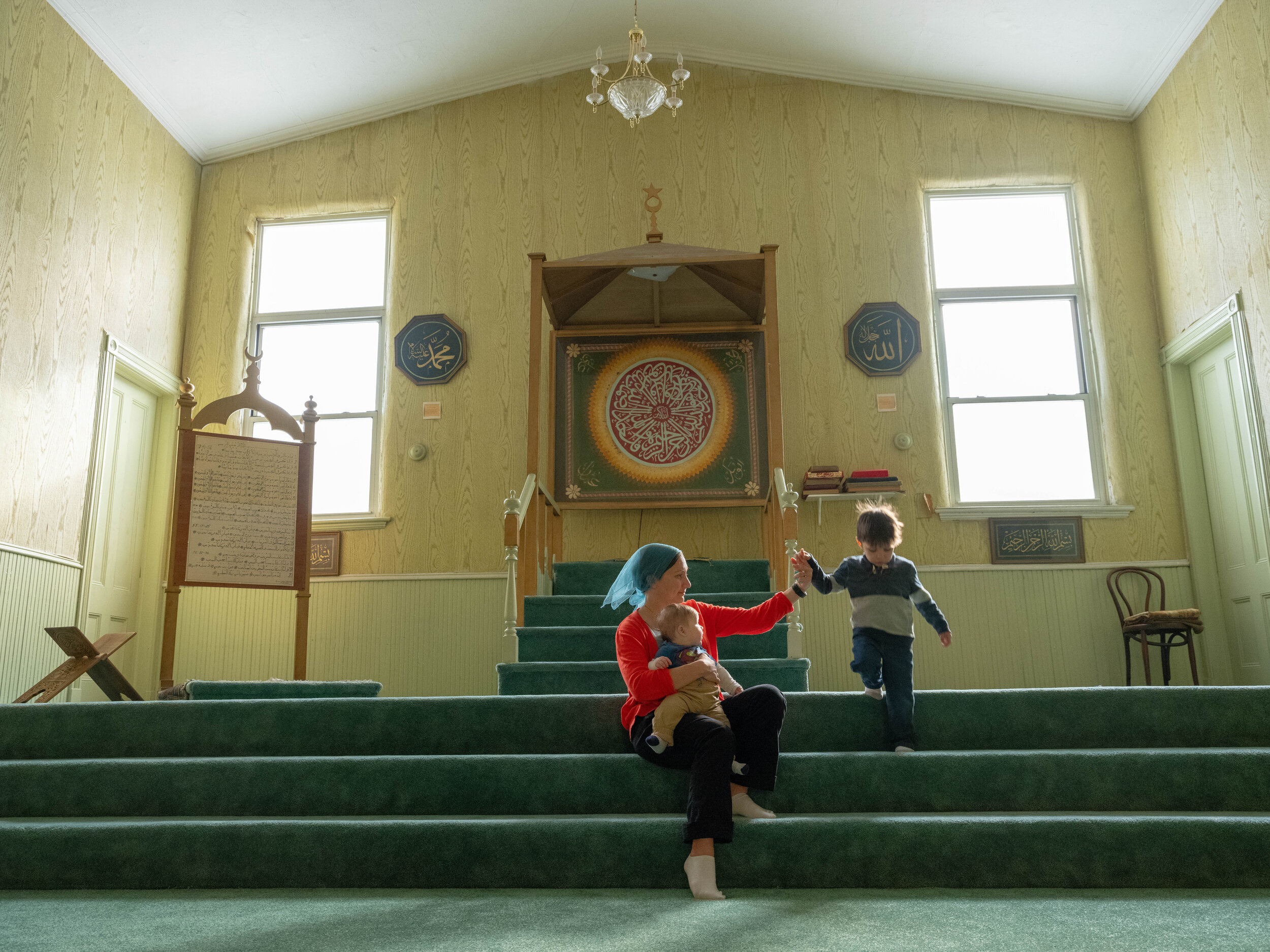  Alyssa Haughwout and children, Caretaker, Tartar Mosque 