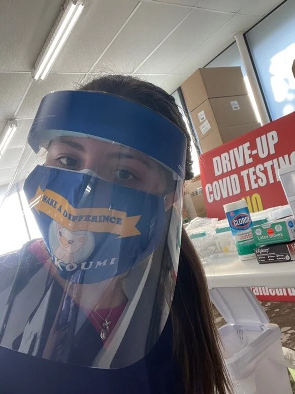 Working on the Frontlines of the COVID-19 Pandemic by Ava Tsapatsaris