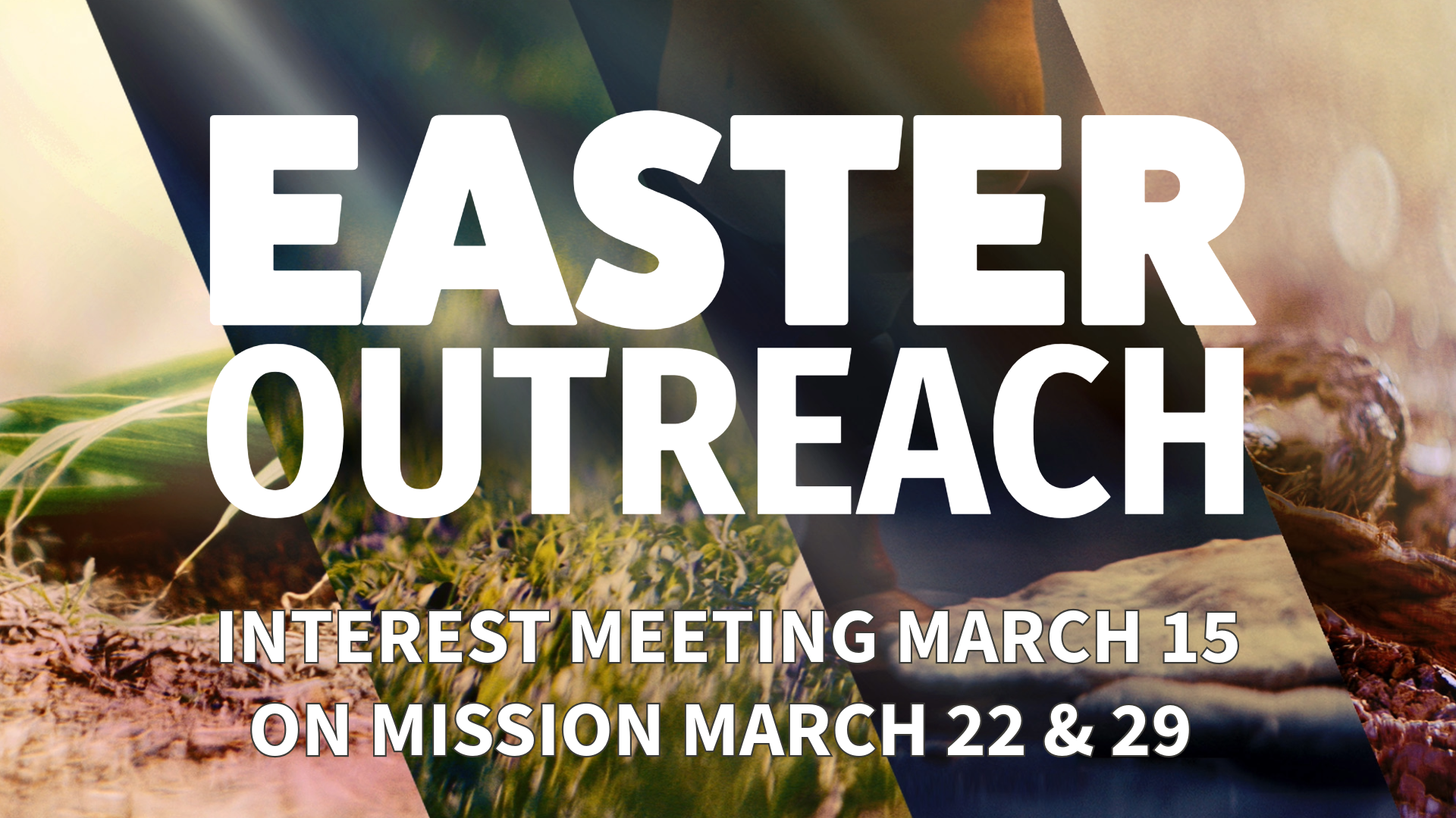 Easter Outreach to the Community