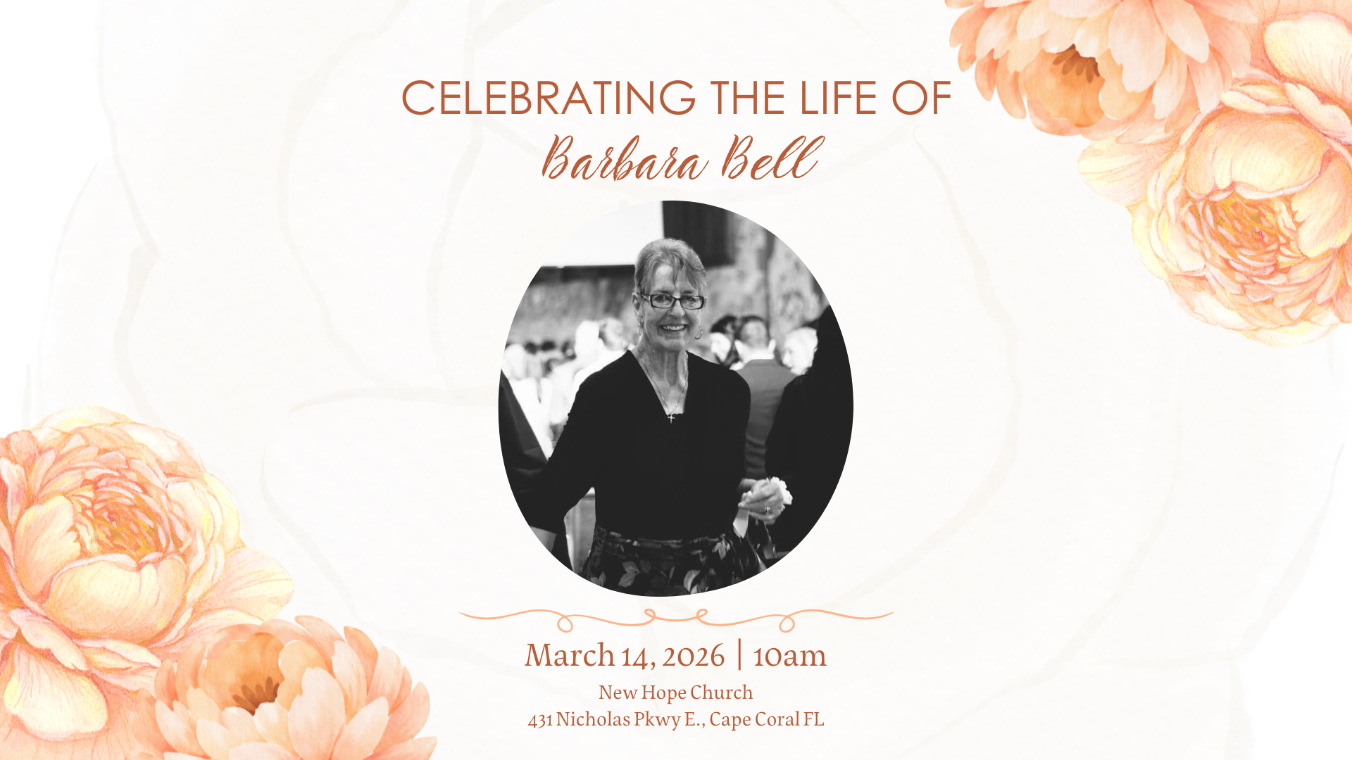 Celebration of Life for Barbara Bell