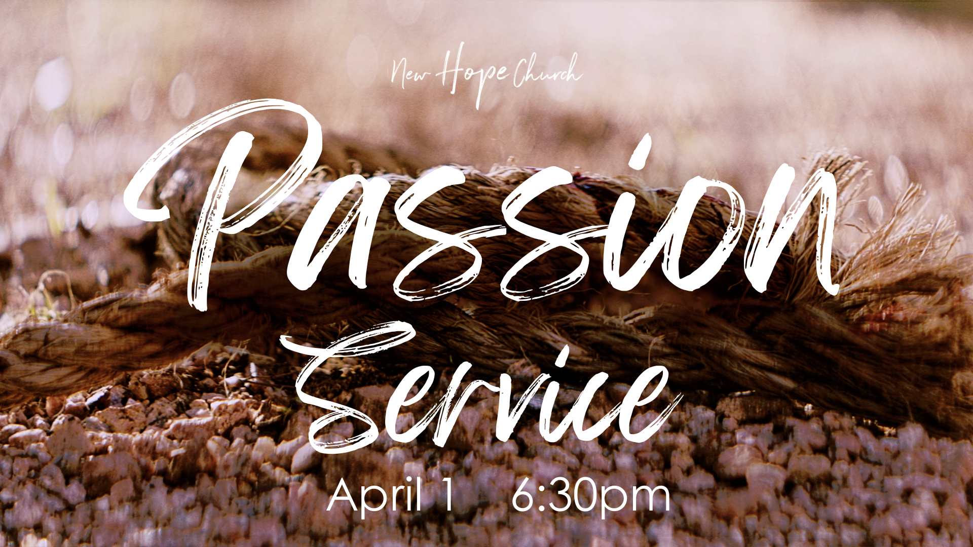 Passion Service Worship