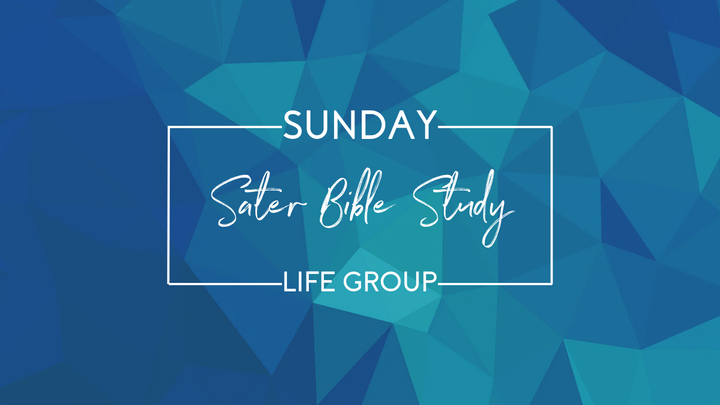Adult Study Life Group With Dan Sater