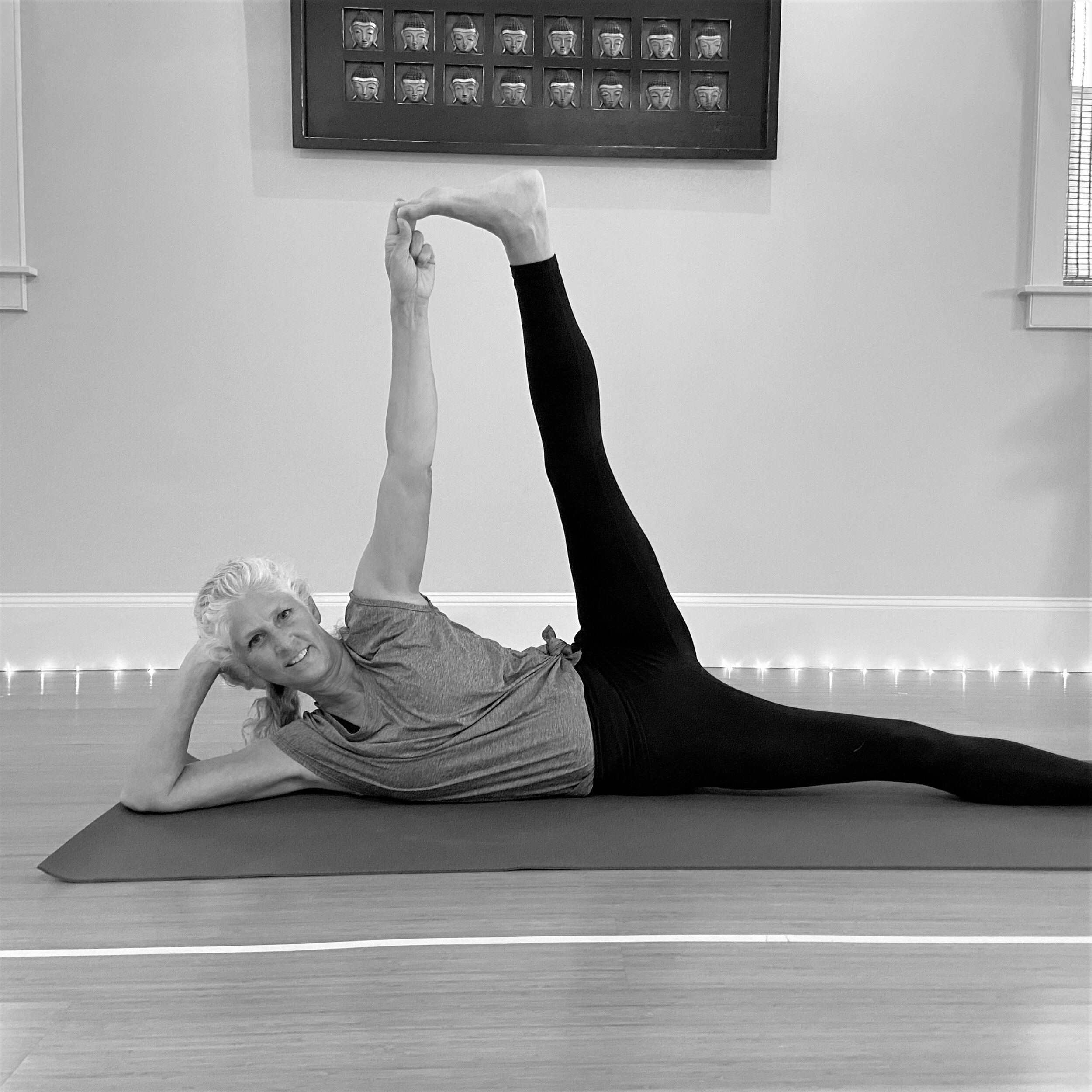 Anantasana (Side Reclining Leg Lift Pose) — Yoga Loft Marblehead
