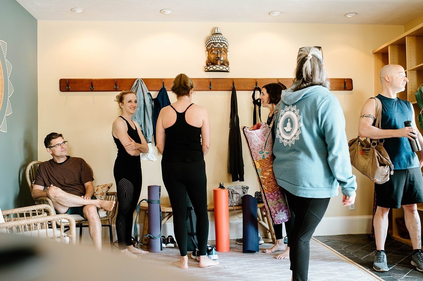 Everyone is welcome here🫶⁠
⁠
New to the studio? For just $49, new students receive access to unlimited classes at our little gem of a studio for one whole month.⁠
⁠
Whether you are a beginner or an experienced yogi, our instructors will support you 