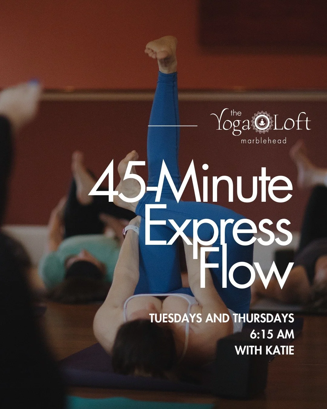 Rise + Flow: Kickstart your day with 45 minutes of movement, breath, and energy.

🔆 Tuesdays + Thursdays at 6:15 AM (just $15 to drop in)

Strength, stretch + savasana all before breakfast.

Begin your day on a high note: https://www.theyogaloftmarb
