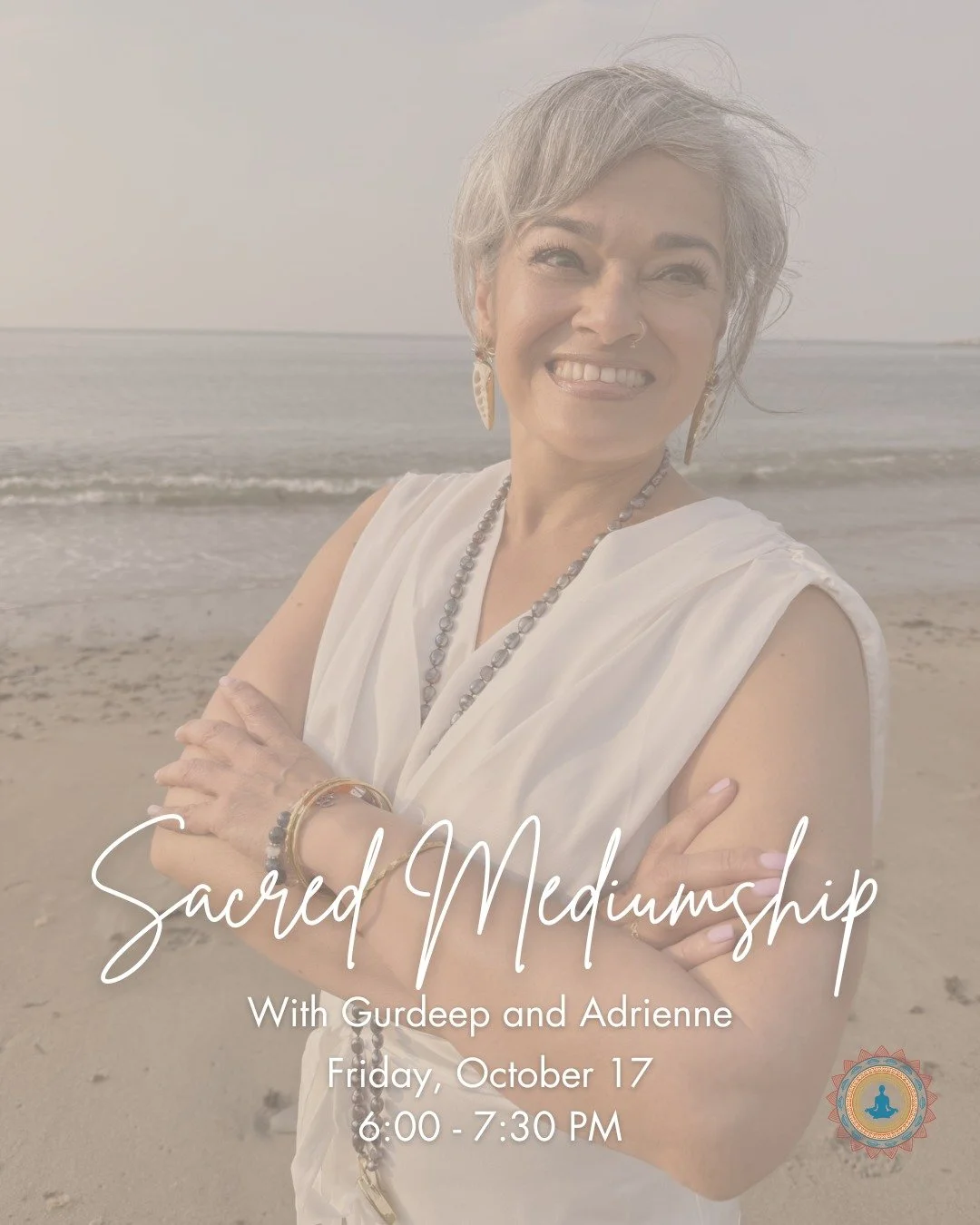 Another night of Mediumship is coming up 🔮
Friday┃October 17┃6:00 PM

Join certified Psychic Mediums Gurdeep Bhogal and Adrienne O'Keefe for a heartfelt evening of Psychic Mediumship. 

As the group gathers in a circle, Gurdeep and Adrienne will cre