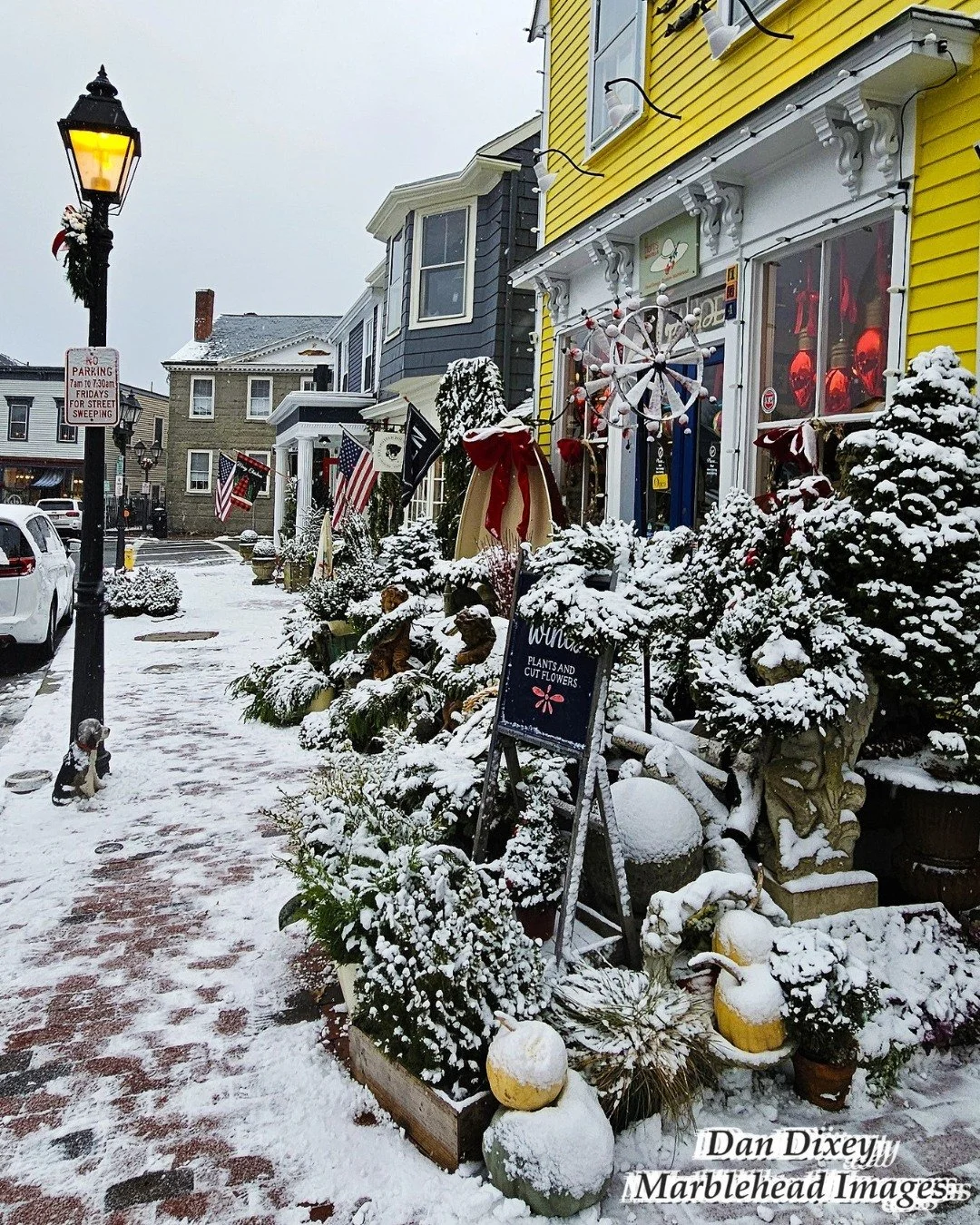 Marblehead in winter is such a beautiful sight ❄️

Can you guess what street this is?
Hint: you can see our beautiful summer outdoor yoga spot from here 🔆

#marbleheadma