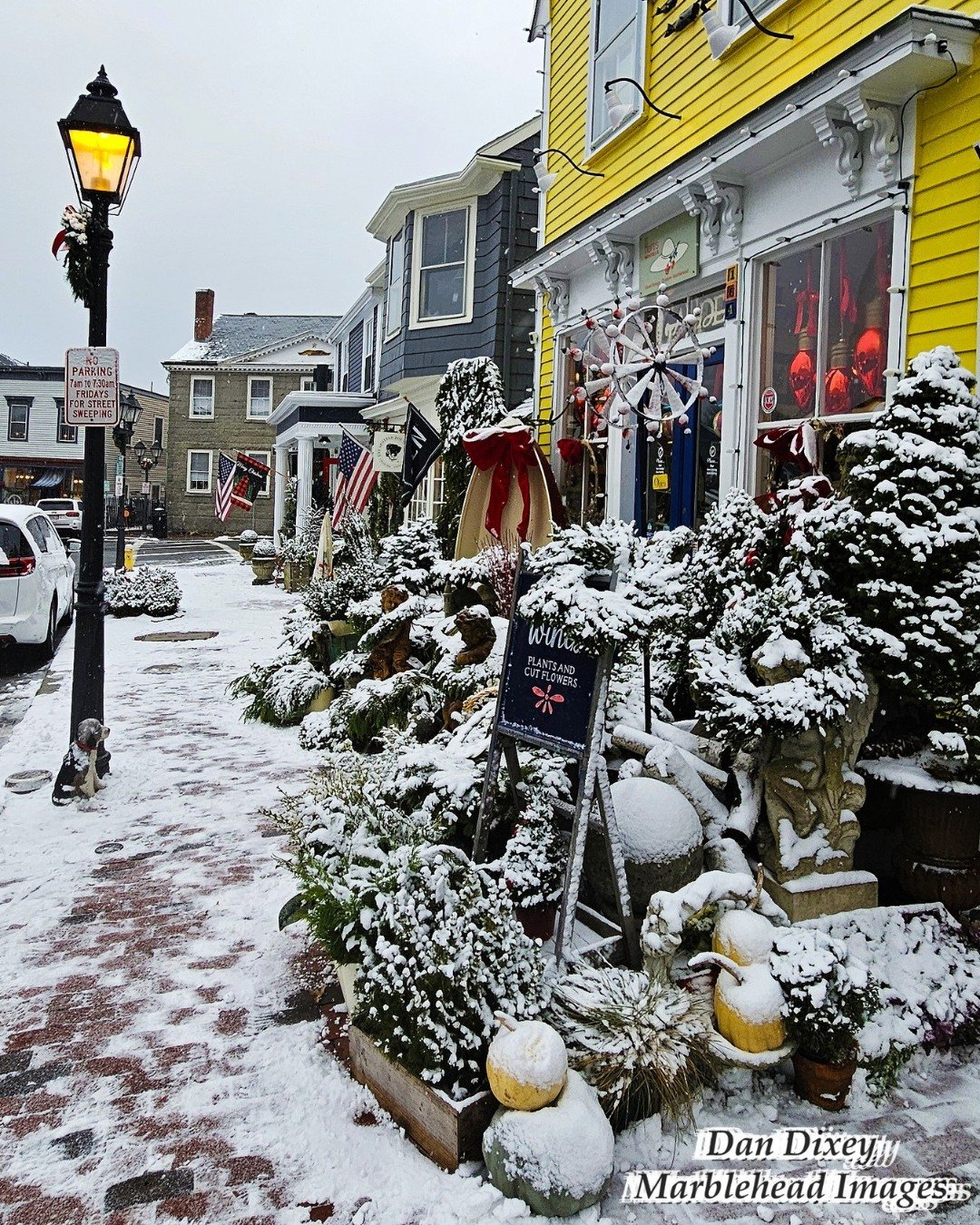 Marblehead in winter is such a beautiful sight ❄️

Can you guess what street this is?
Hint: you can see our beautiful summer outdoor yoga spot from here 🔆

#marbleheadma