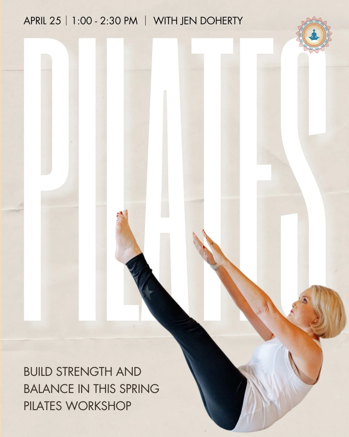 Build Strength and Balance: A Spring Pilates Workshop for Yogis with Jen D. 💐

April 25, 1:00-2:30 PM

When Pilates and Yoga come together, something powerful happens.

Pilates was designed to restore the body from the effects of modern day living, 
