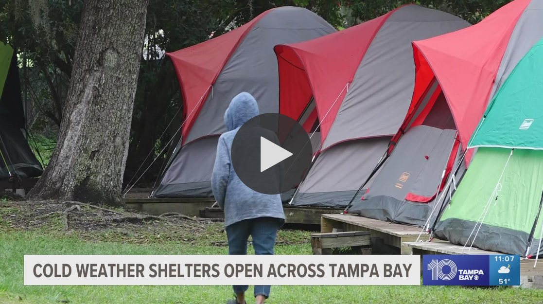 Pinellas County leaders: Number of homeless people increasing across Tampa Bay, 10 Tampa Bay, January 2023