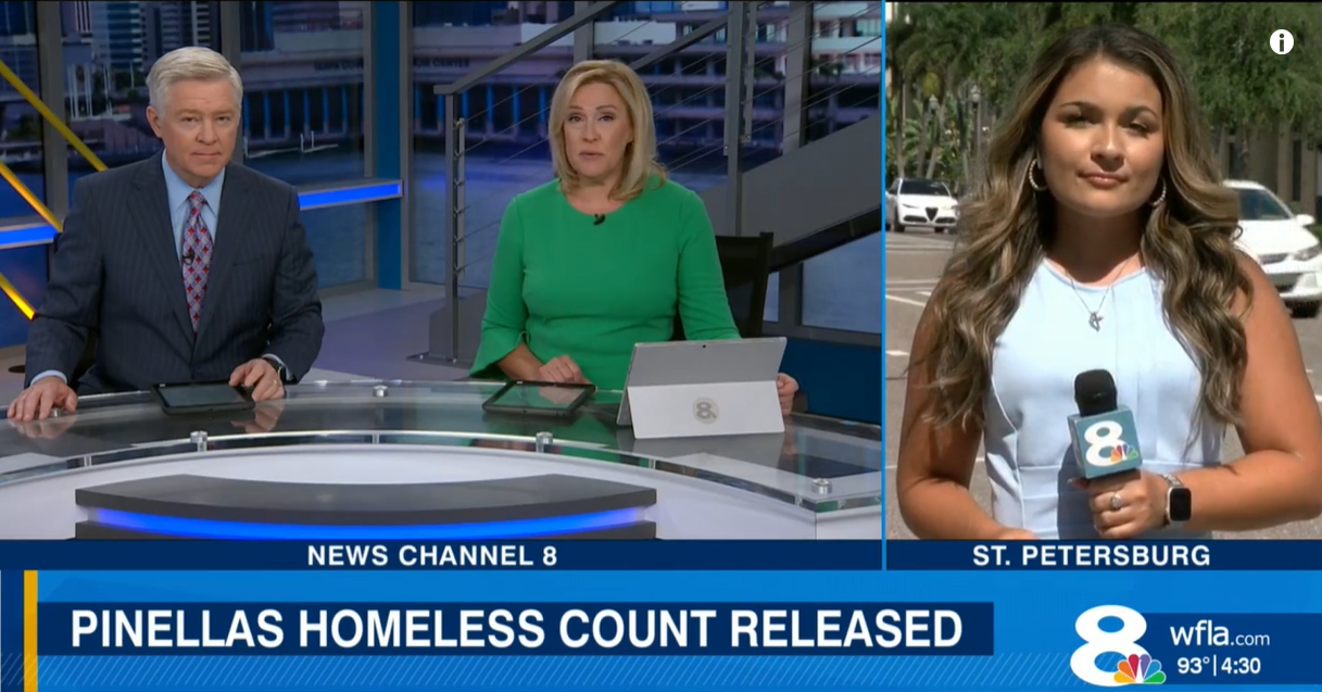 3,768 Pinellas students are homeless, data shows, WFLA, July 2023