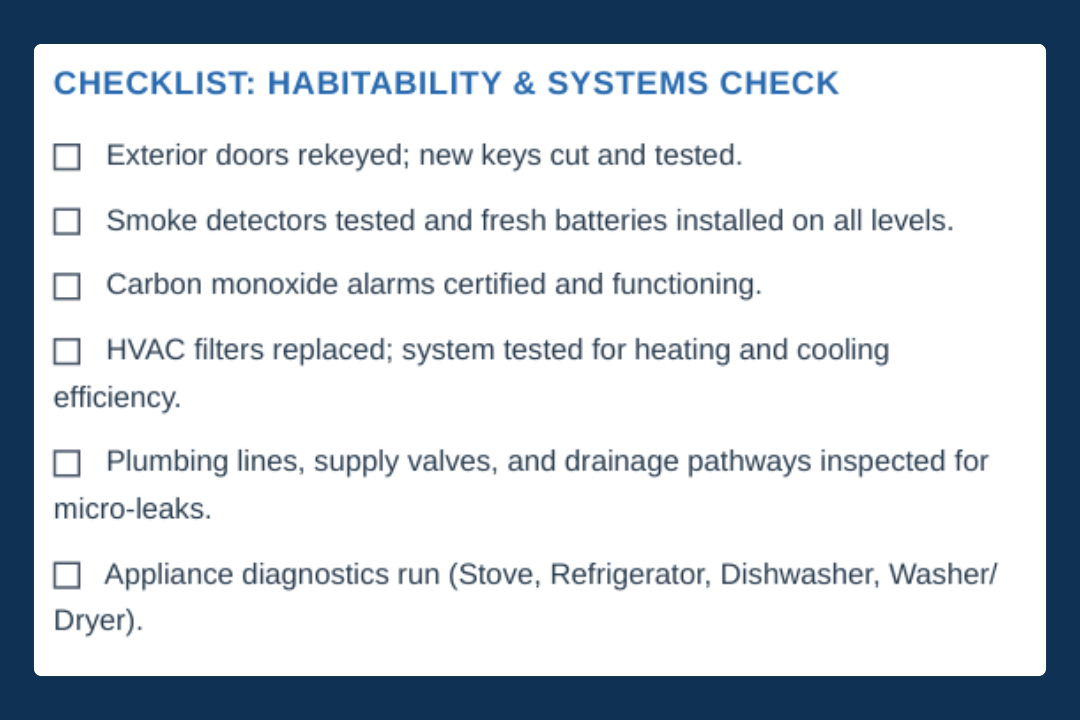 System Check