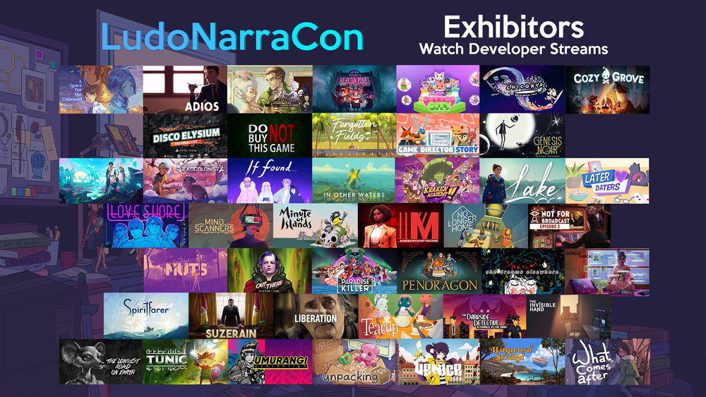 LudoNarraCon Exhibitors