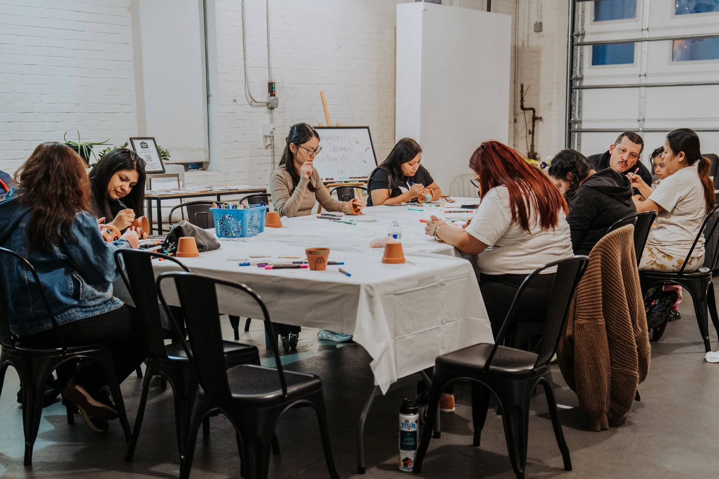 Painting Pots with Yekseny | Art Therapy