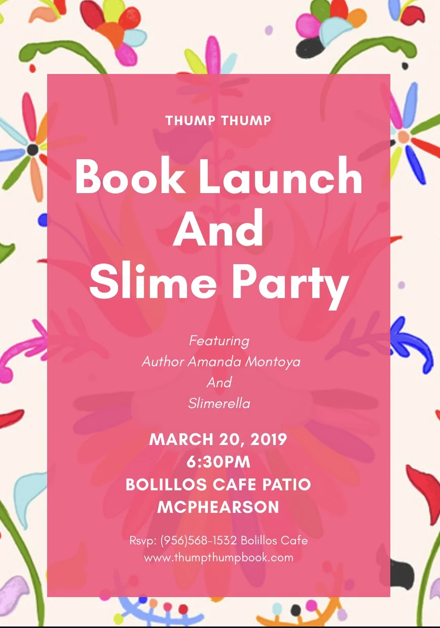 Book Launch and Slime Party