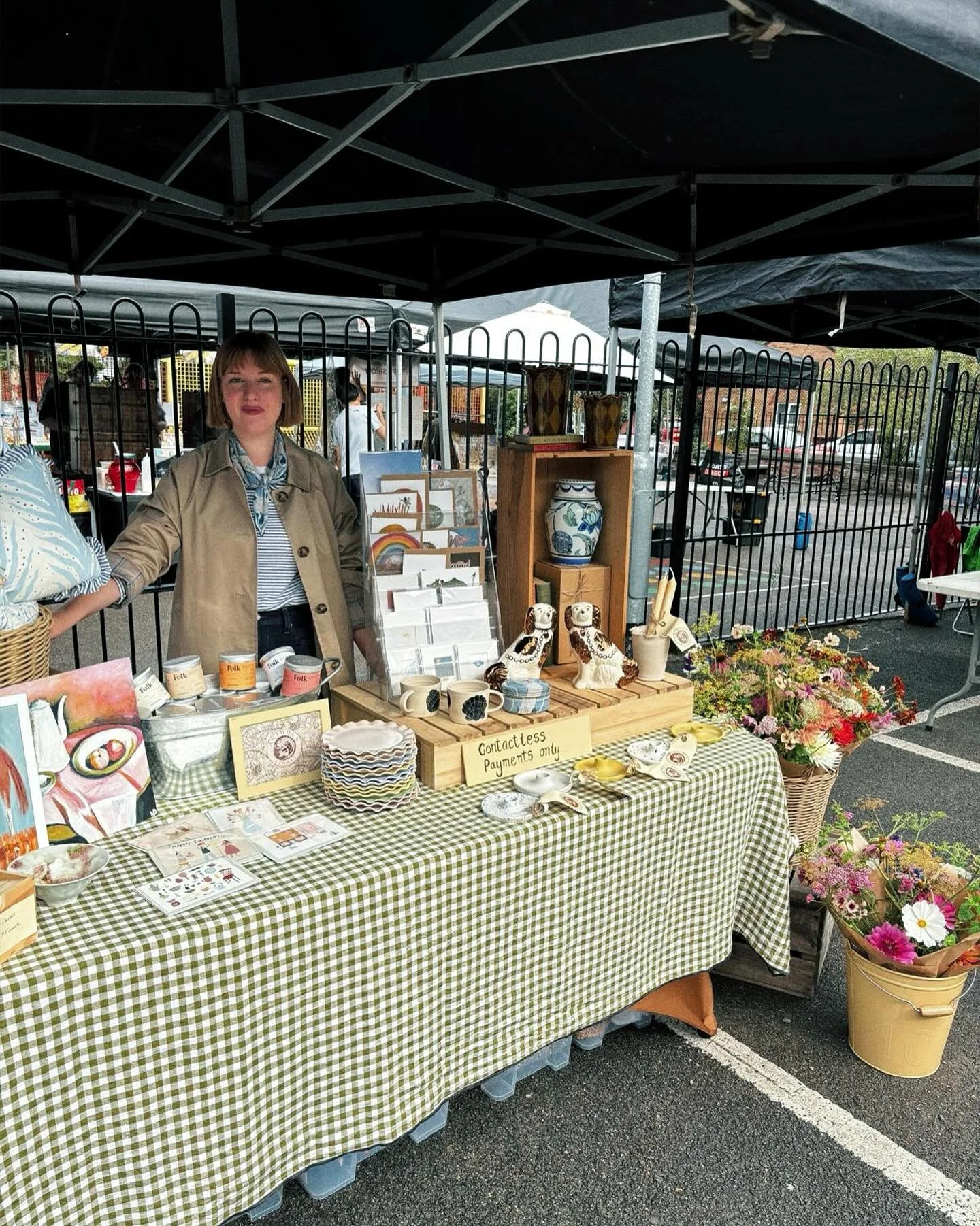 Another day in the life of the owner of a small business - today, Chorlton @_makersmarket 

Honestly, these in person events fill my cup. It reminds me why I started this crazy journey in the first place. 

It&rsquo;s the joy of someone finding somet