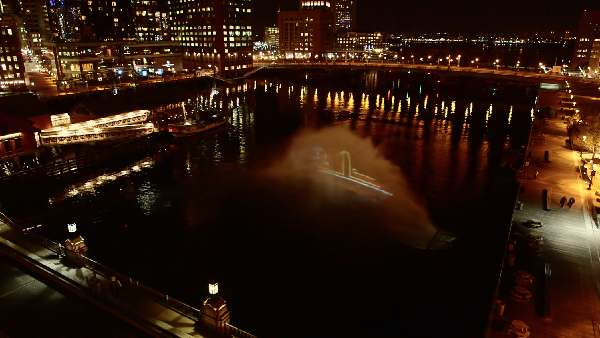 Verizon: Fios Water Projection: Boston