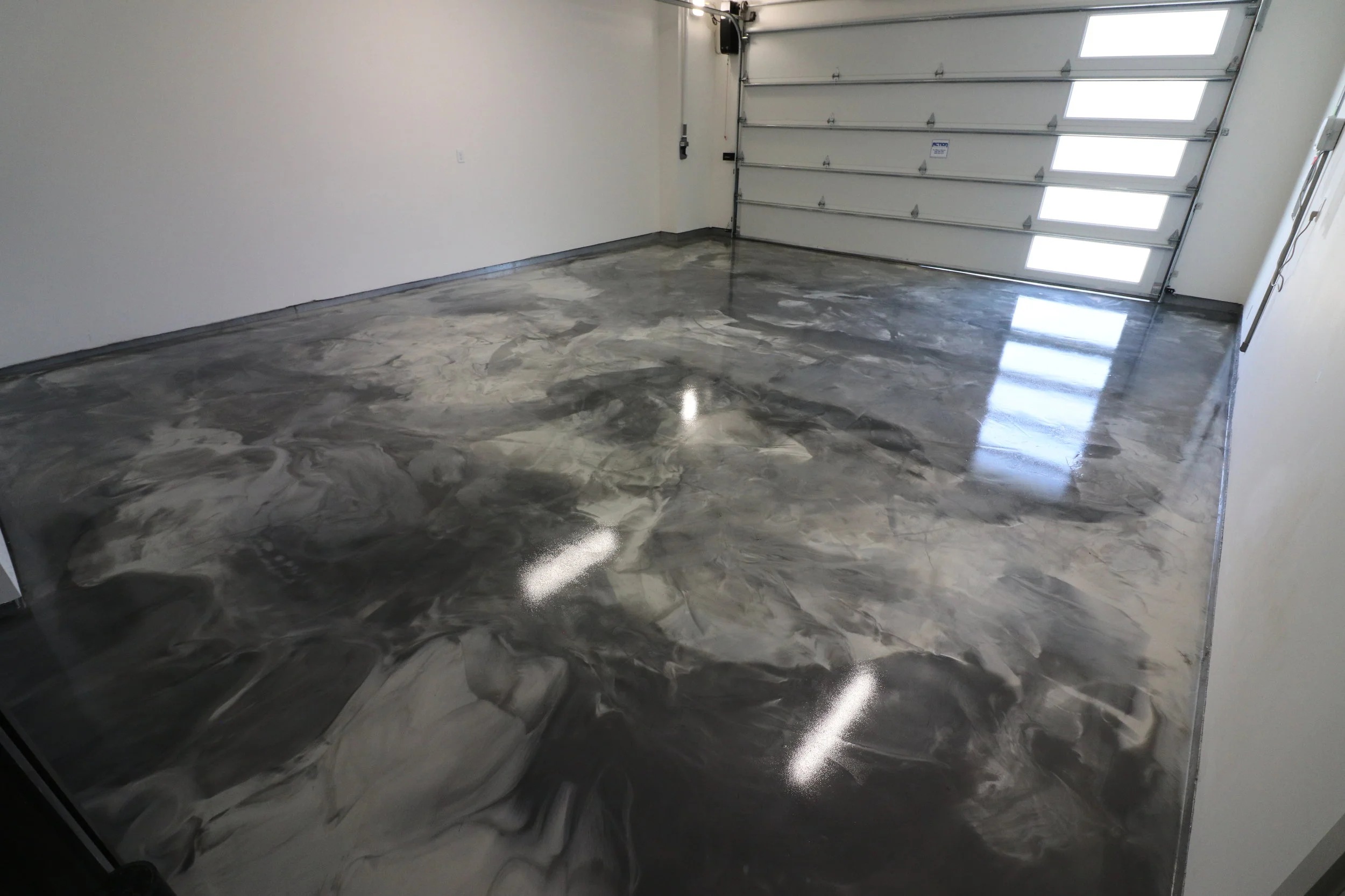 Metallic Epoxy System Epoxy Floors Idaho Residential Commercial