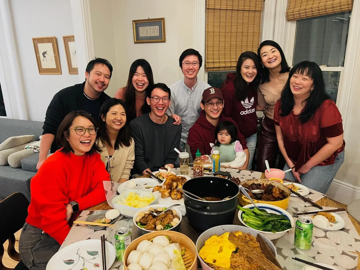 Here&rsquo;s my version of Reunion Dinner (团圆饭), a dinner that takes place a day before the new lunar calendar, but in my world happened 3 days before.

Just like Friendsgiving, or Galentine&rsquo;s, my Reunion Dinner is now no longer with family, bu