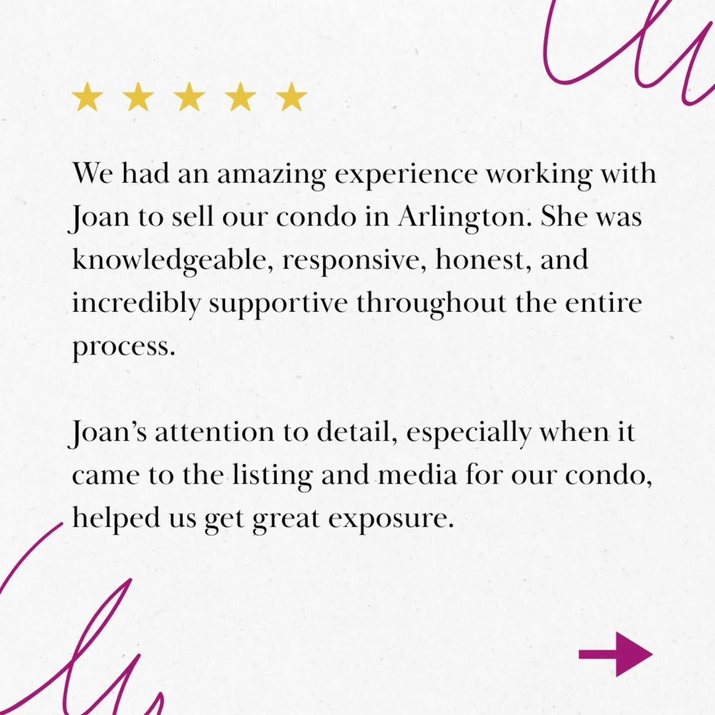Selling in this market takes trust - especially when it comes to the small decisions that actually move the needle. @nursenashi, thank you for trusting me.

#review #realestate #boston #seller #condo