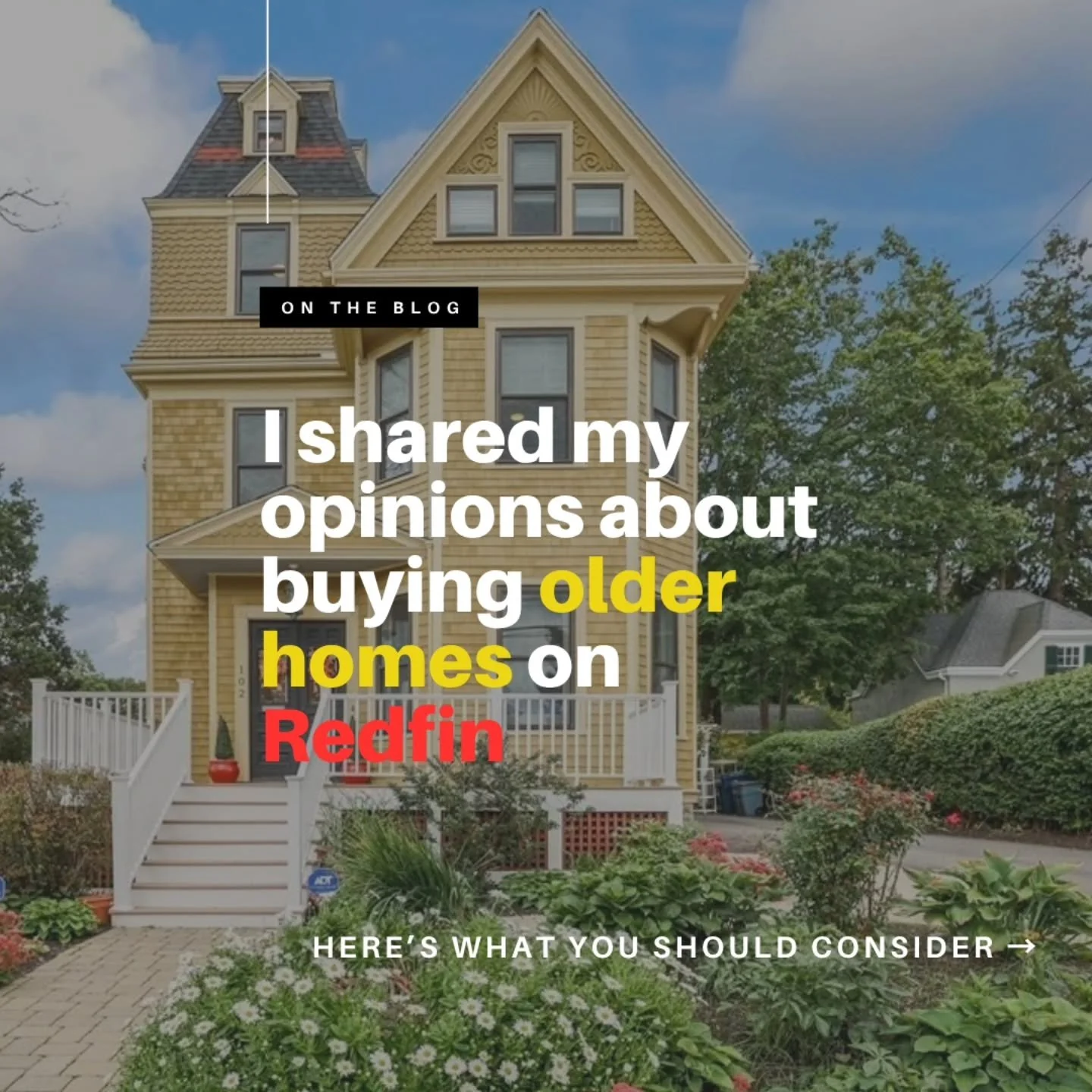 Excited to share that I was recently featured in @redfinrealestate's article, "What to Look for When Buying an Older Home"!

Boston is full of character-rich, historic properties, but that charm can hide details buyers need to know about be