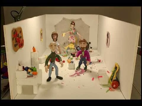 "WILL YOU ACT?" Stop Motion clip