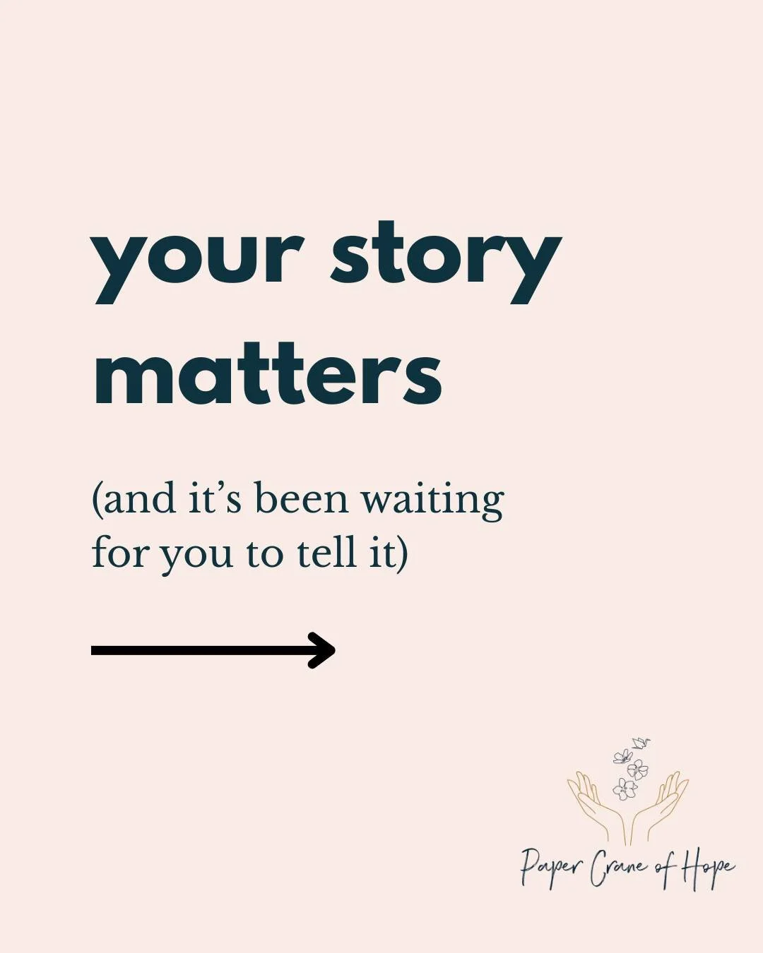Sometimes the heaviest burdens we carry are the stories we keep to ourselves. 🌿

Sharing your story can feel scary. 

It can feel messy. 

But it is also one of the most powerful ways to reclaim hope, release shame, and step into your truth. 

Every