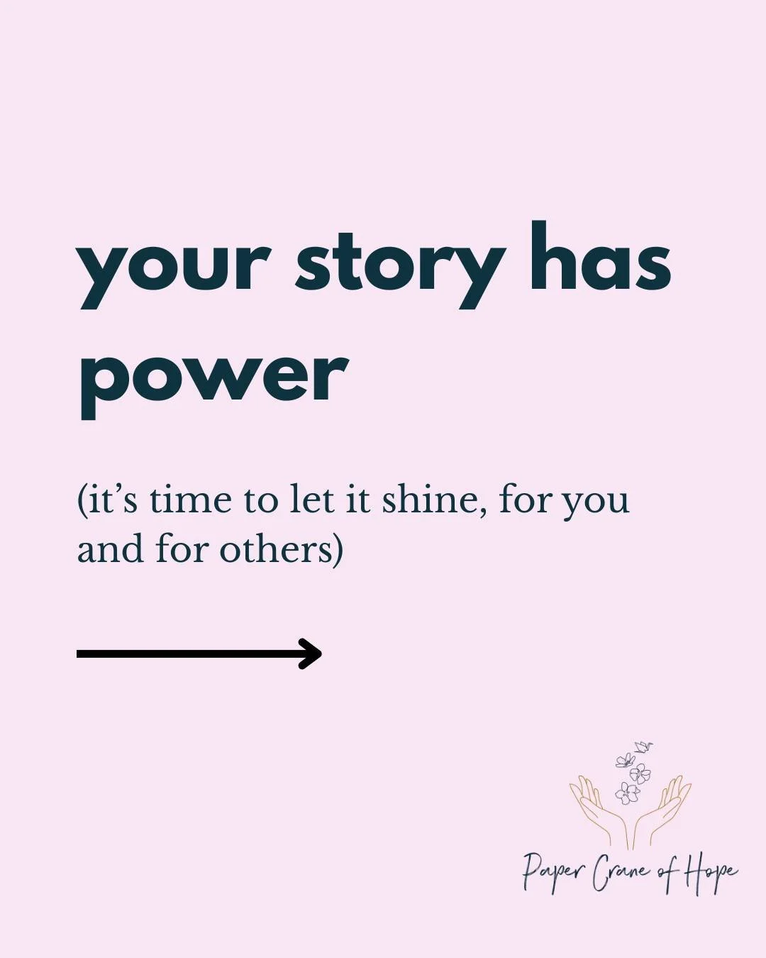 This week has been all about the power of your story. 🌿

For too long, many of us carry our stories in silence&mdash;feeling ashamed, afraid, or worried we might hurt others. I know this feeling well, because I&rsquo;ve been there myself.

Keeping y
