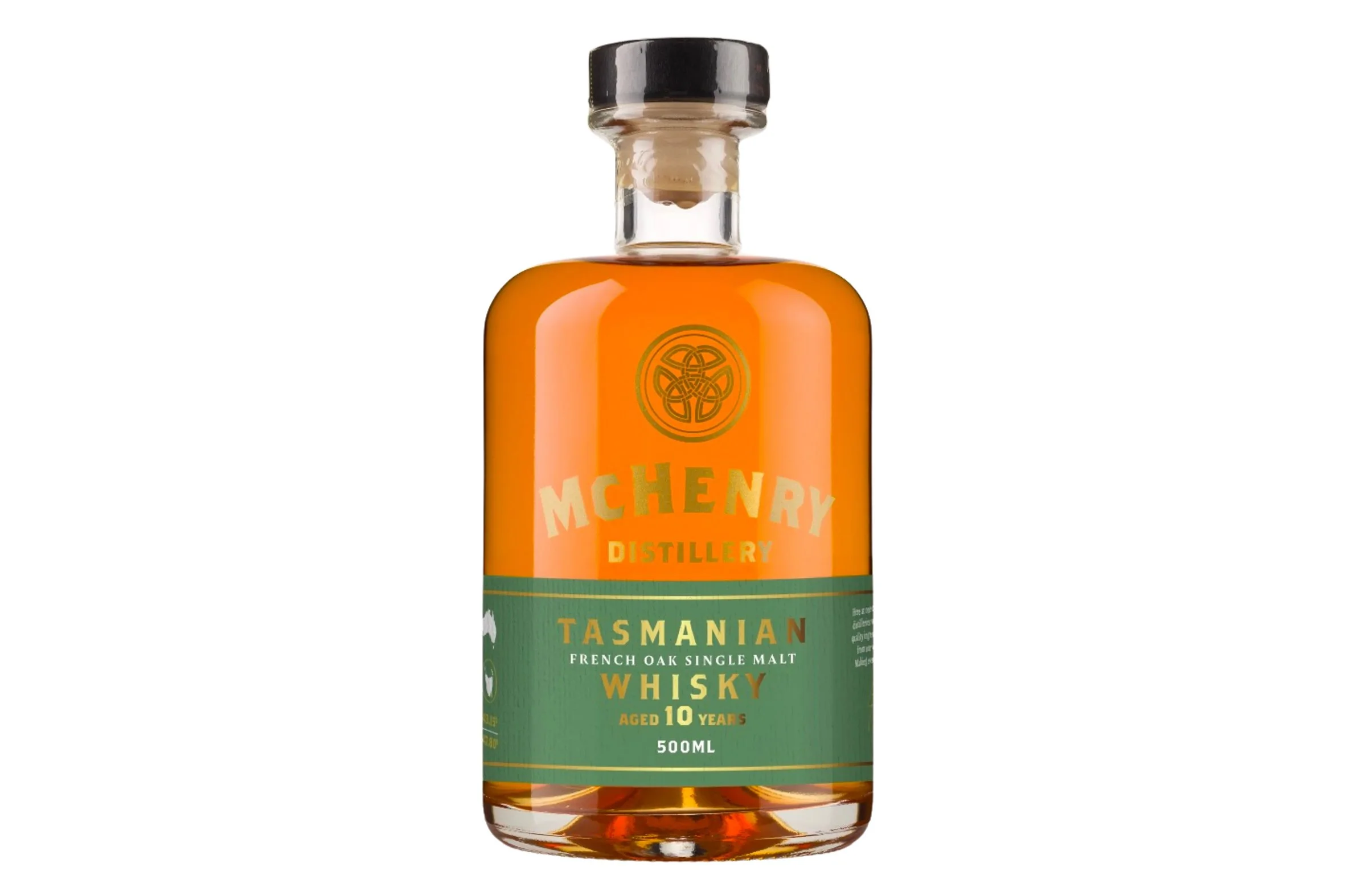 Bottle of McHenry – 10 Year Old French Oak.