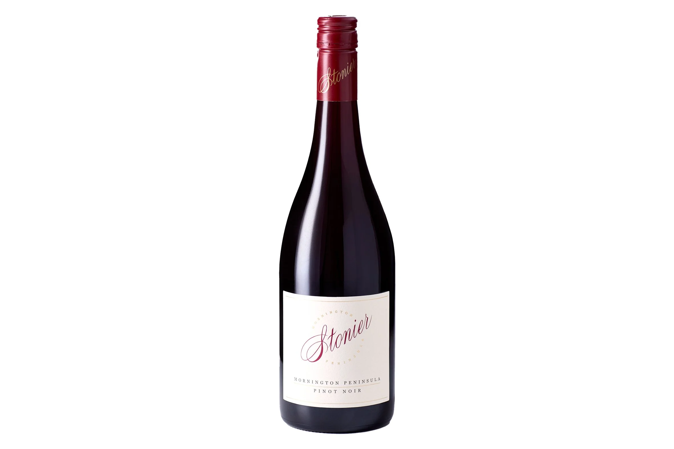Bottle of Stonier Pinot Noir 2025.