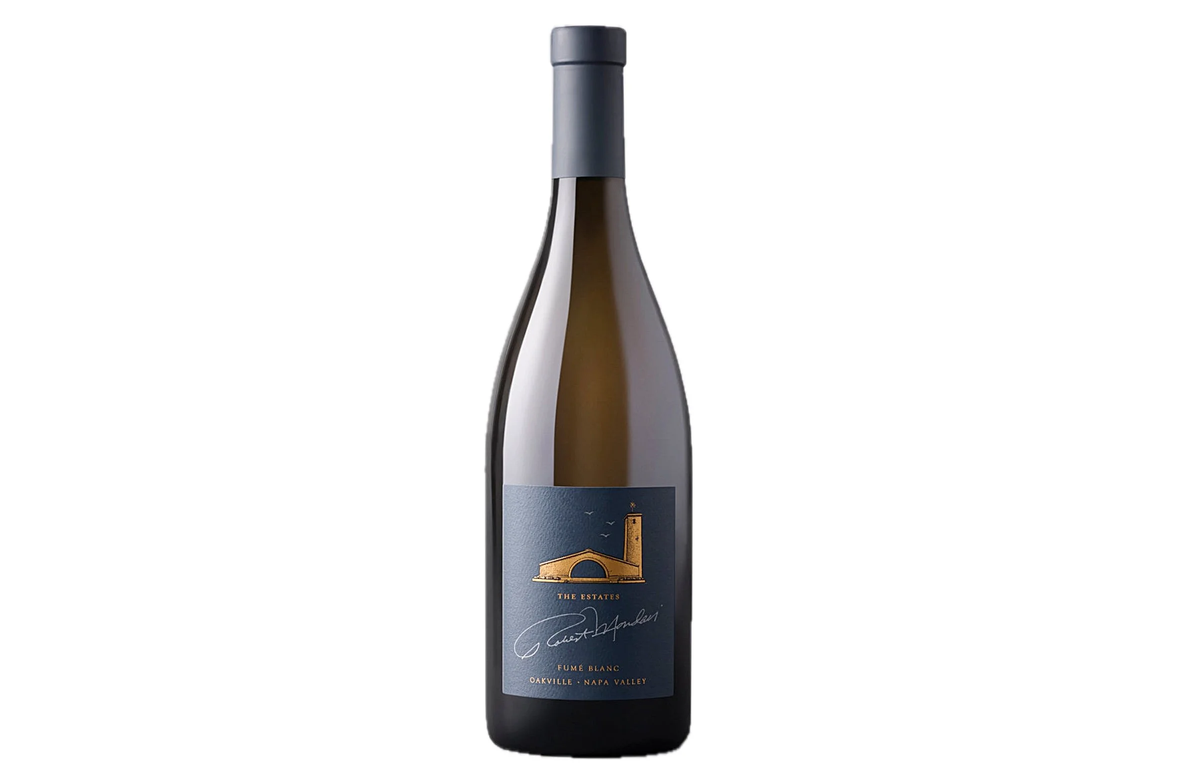 Bottle of Robert Mondavi Winery The Estates Oakville Fumé Blanc 2021.