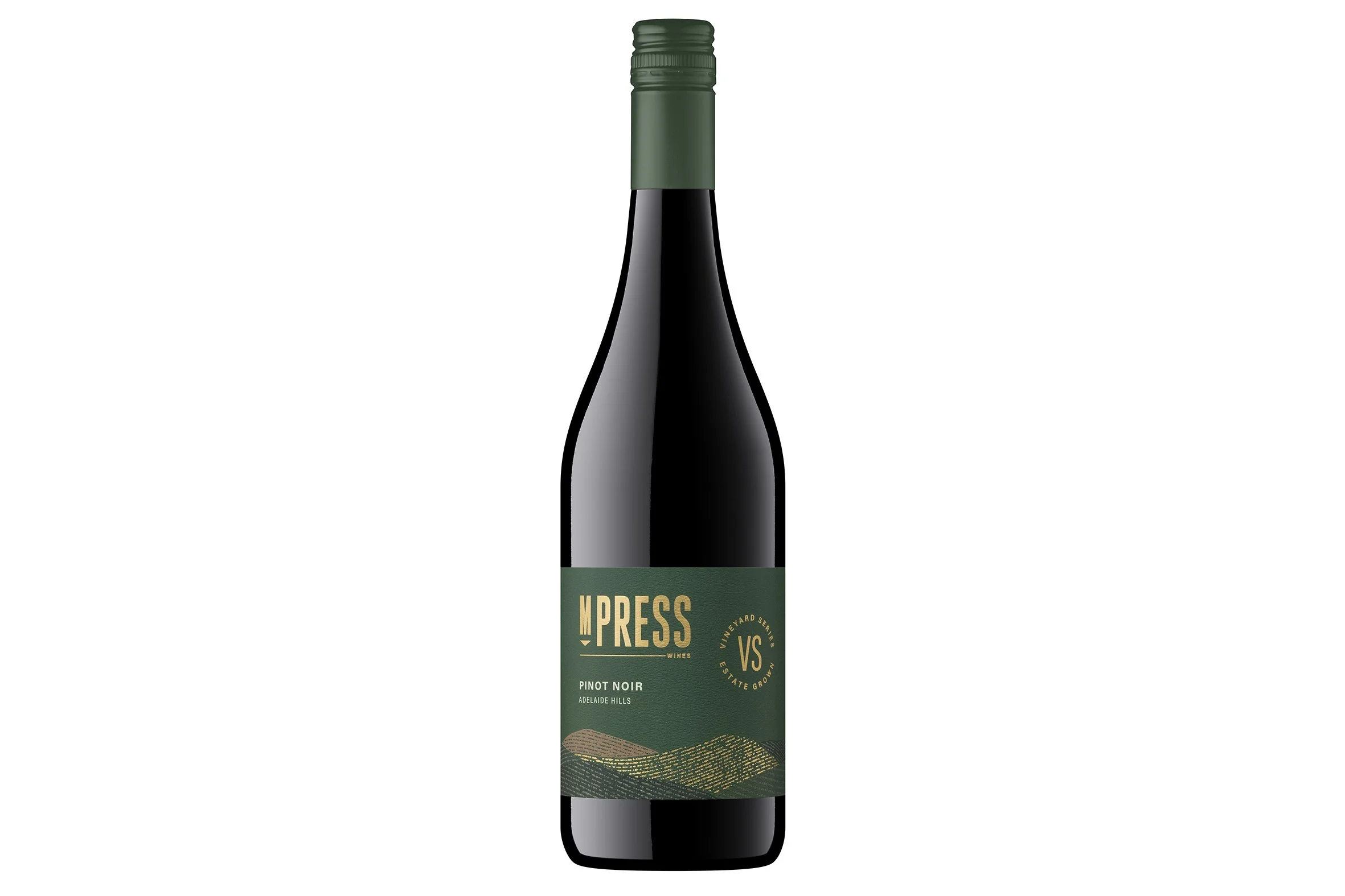 Bottle of Mike Press Wines Pinot Noir 2024.