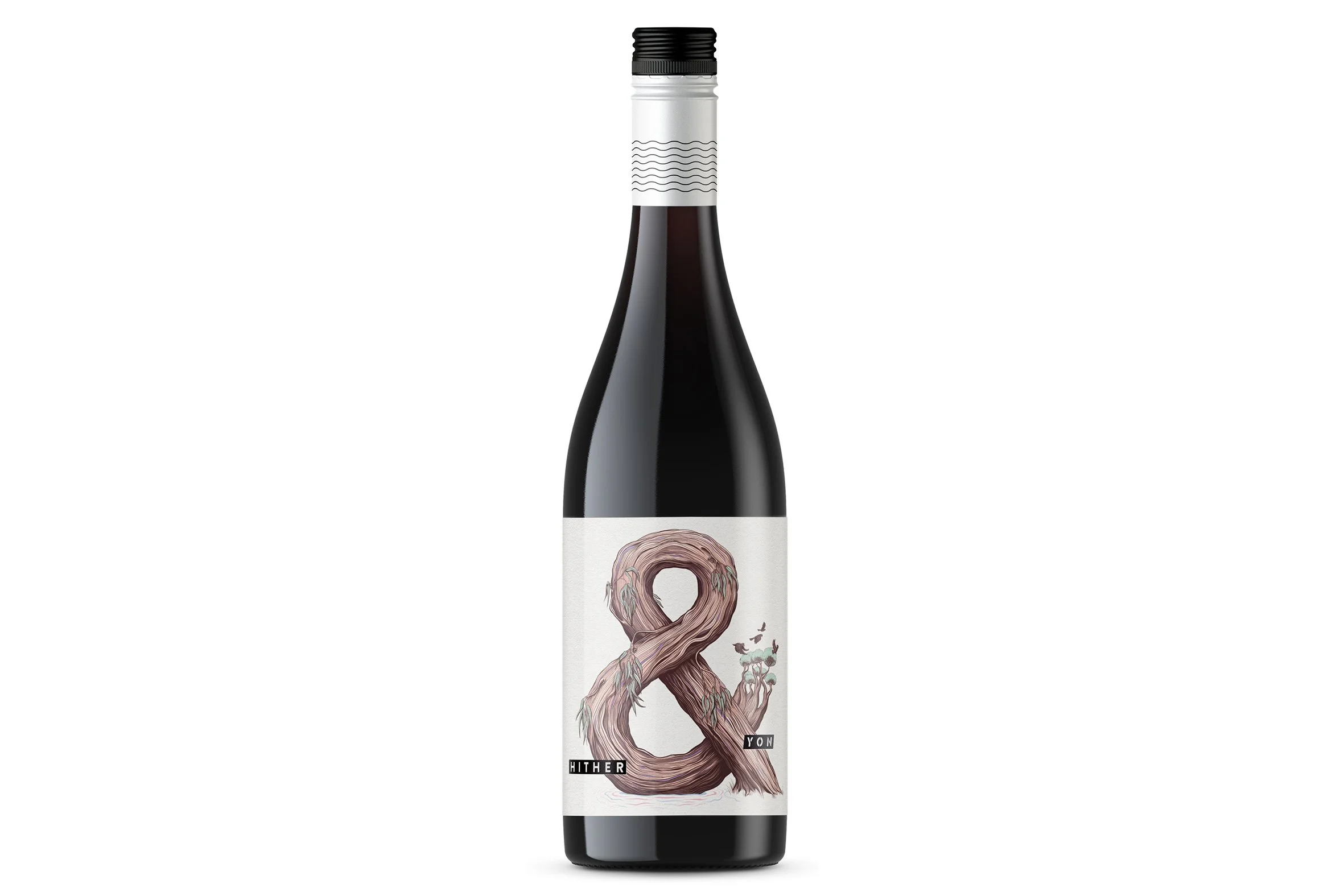 Bottle of Hither & Yon Cabernet Sauvignon 2023.