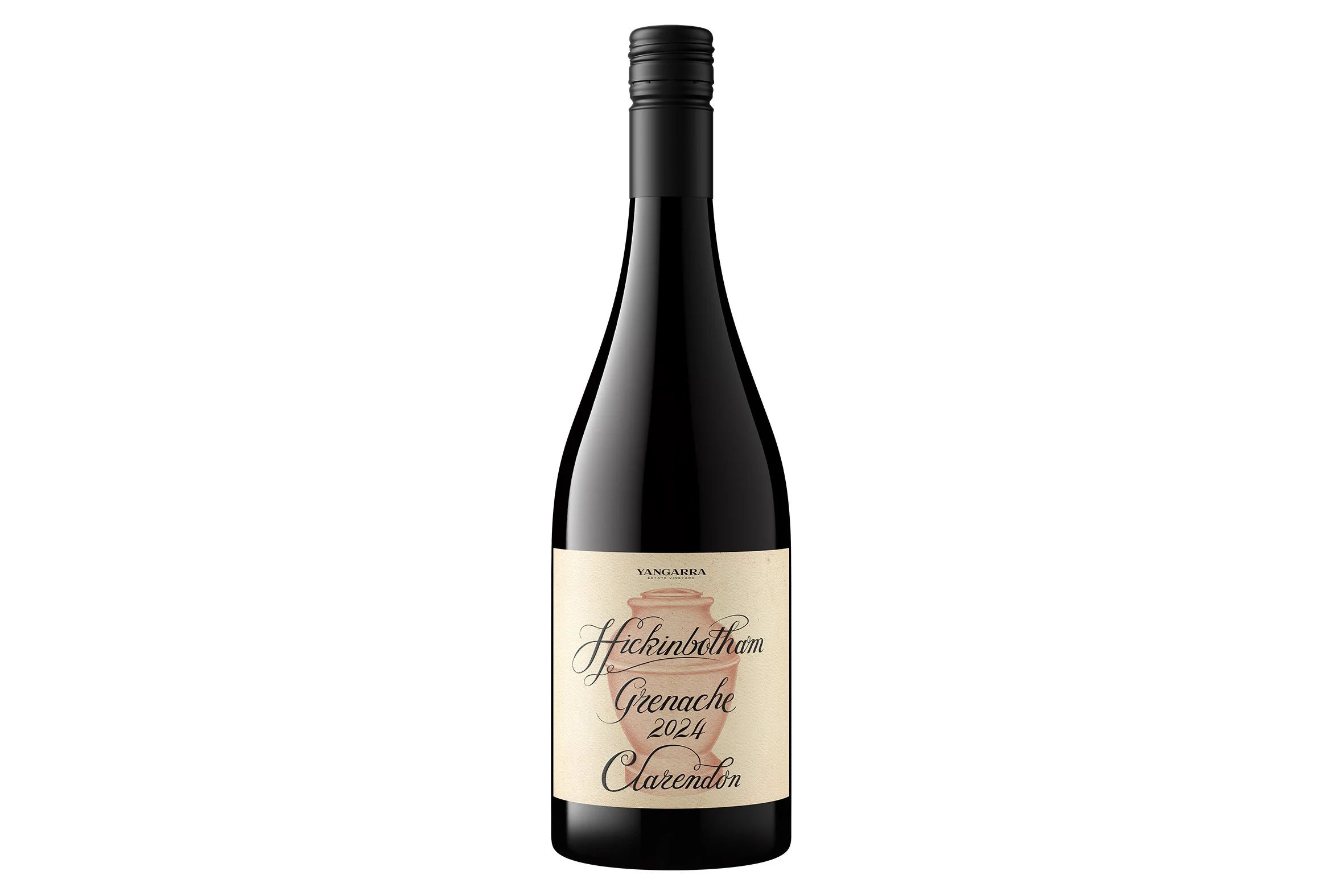 Bottle of Yangarra Estate Vineyard Hickinbotham Clarendon Grenache.