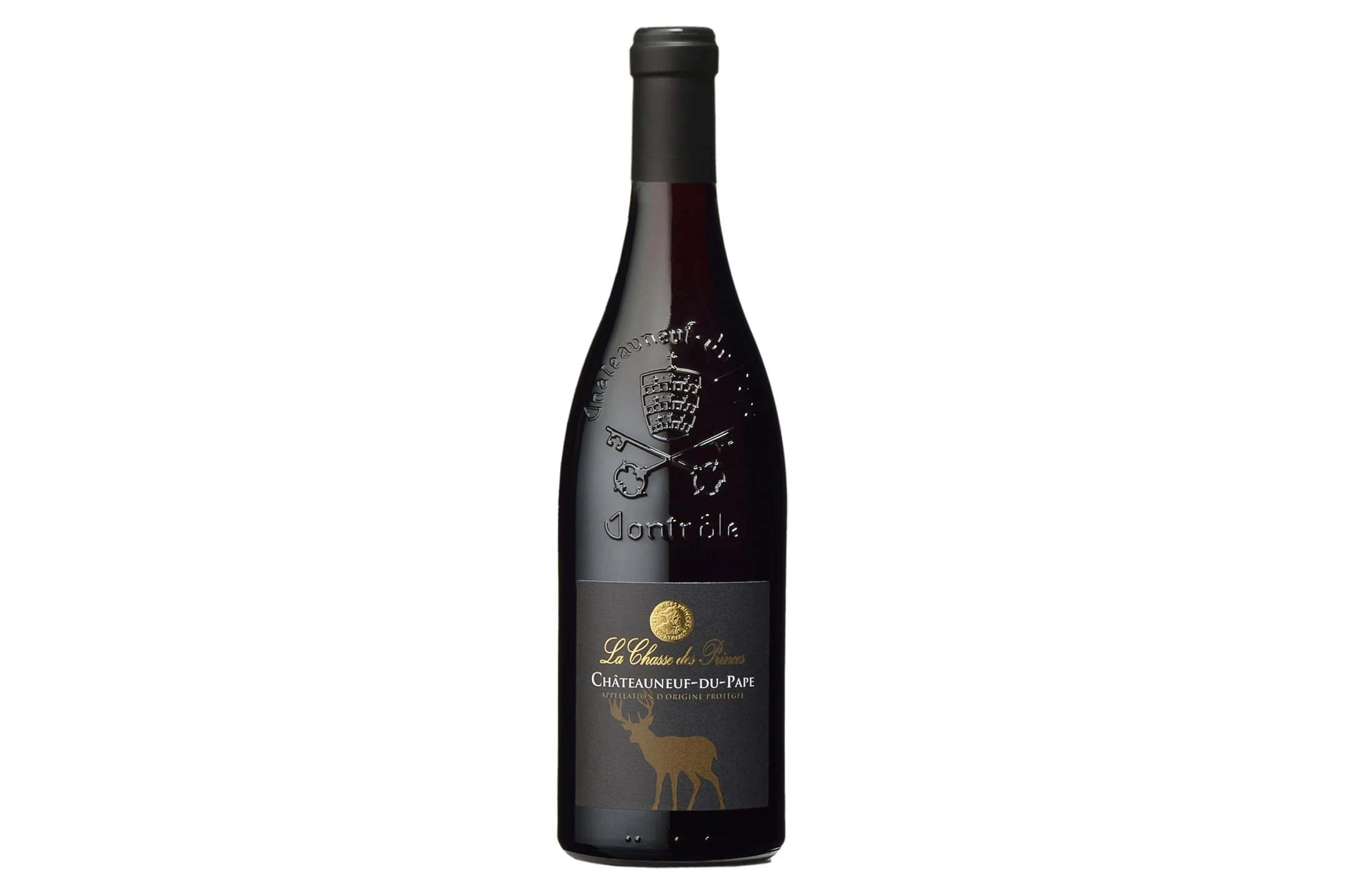 Bottle of Châteauneuf du Pape La Chasse des Princes 2024.