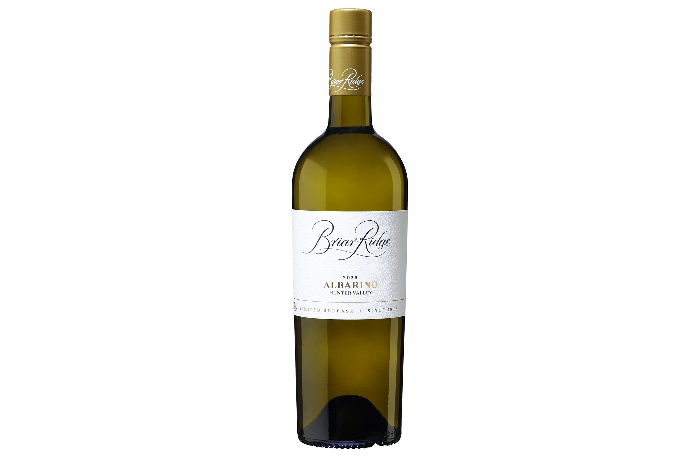 Bottle of Briar Ridge Albarino 2026.