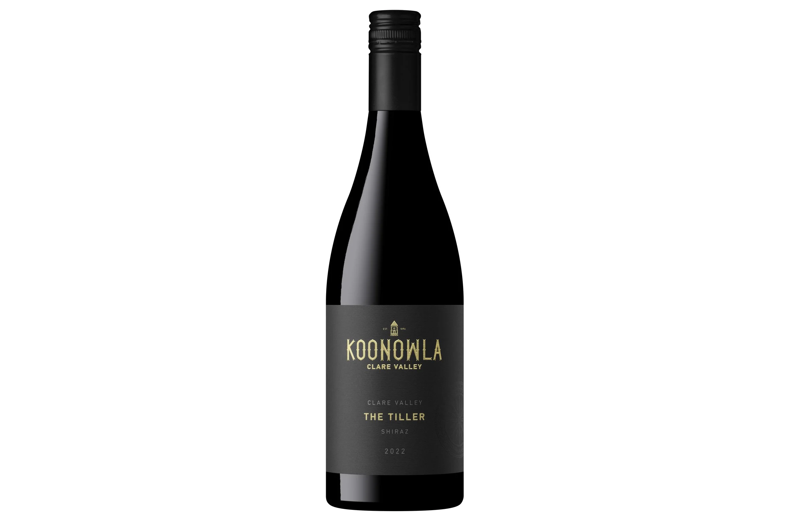 Bottle of Koonowla The Tiller Shiraz 2022.