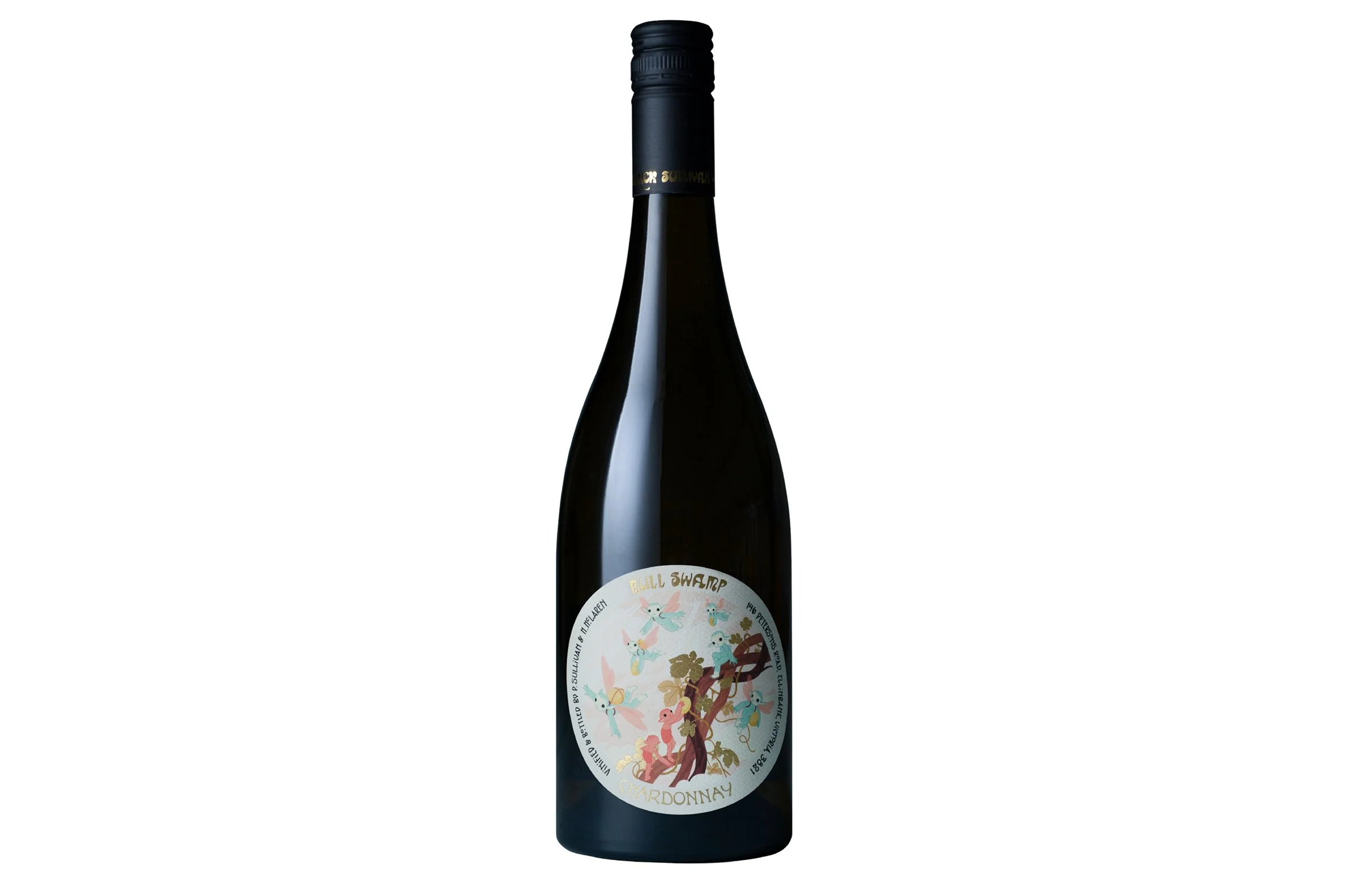 Bottle of Patrick Sullivan Bull Swamp Chardonnay 2025.