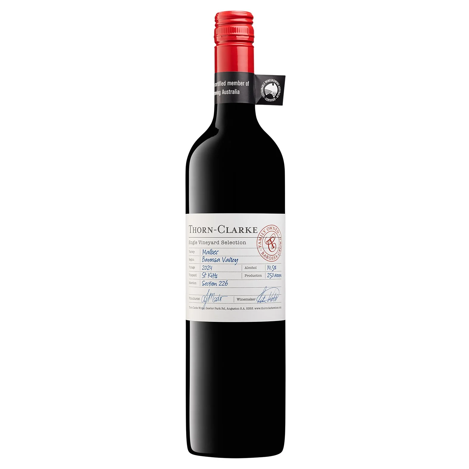 Thorn-Clarke Single Vineyard Malbec 2024