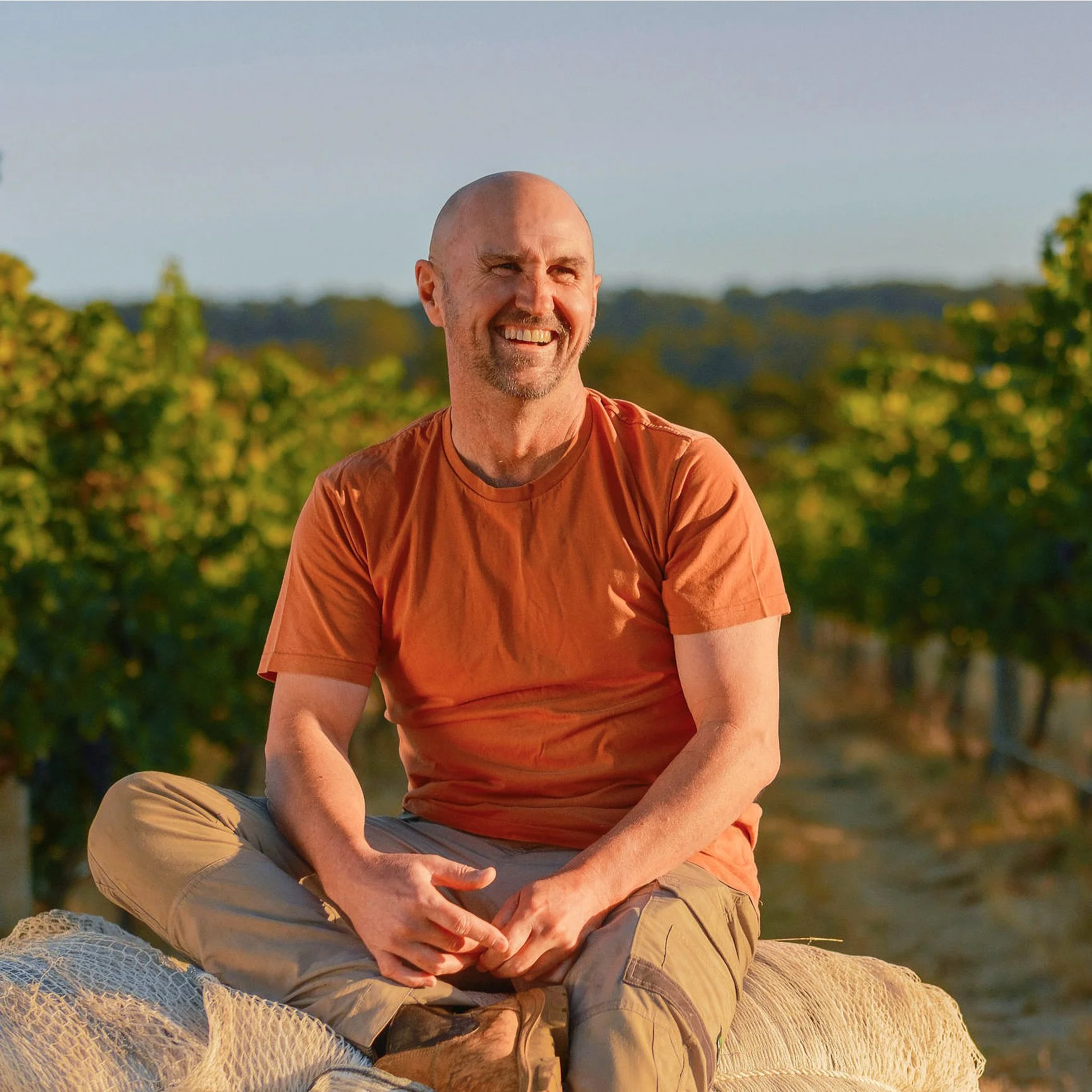 Xanadu winemaker Glenn Goodall wine the Xanadu vineyard in Margaret River.